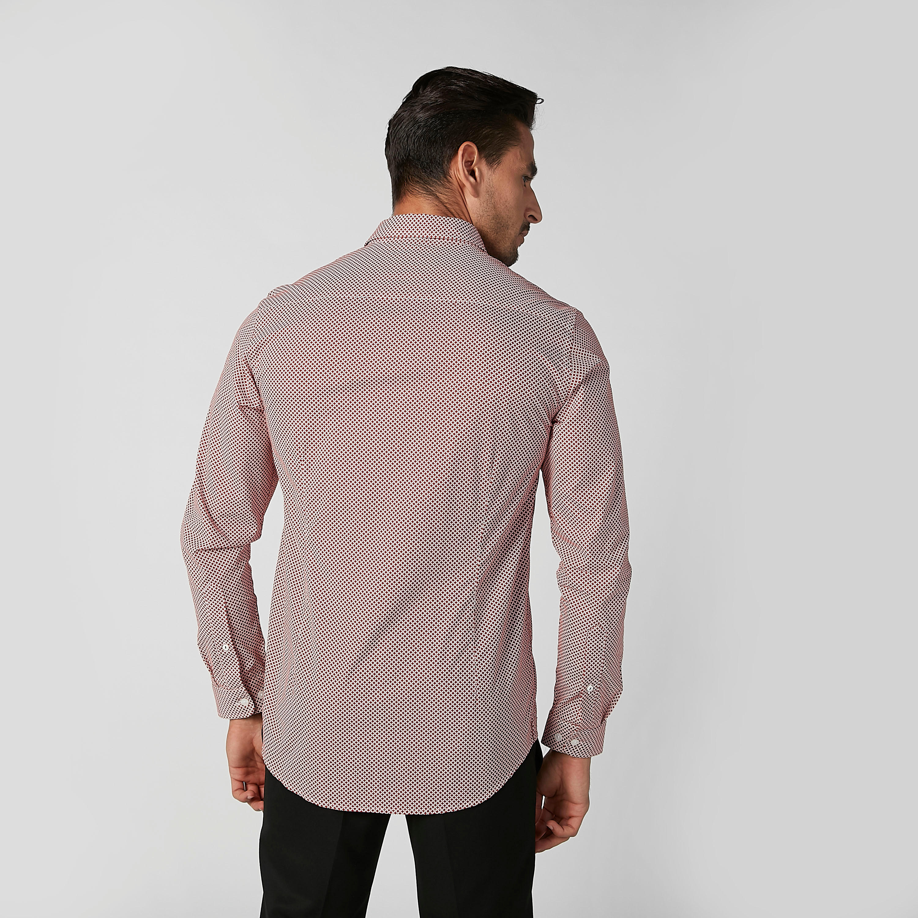 قميص مستدام سليم بأكمام طويلة وطبعات -men-clothing-shirts-image-5