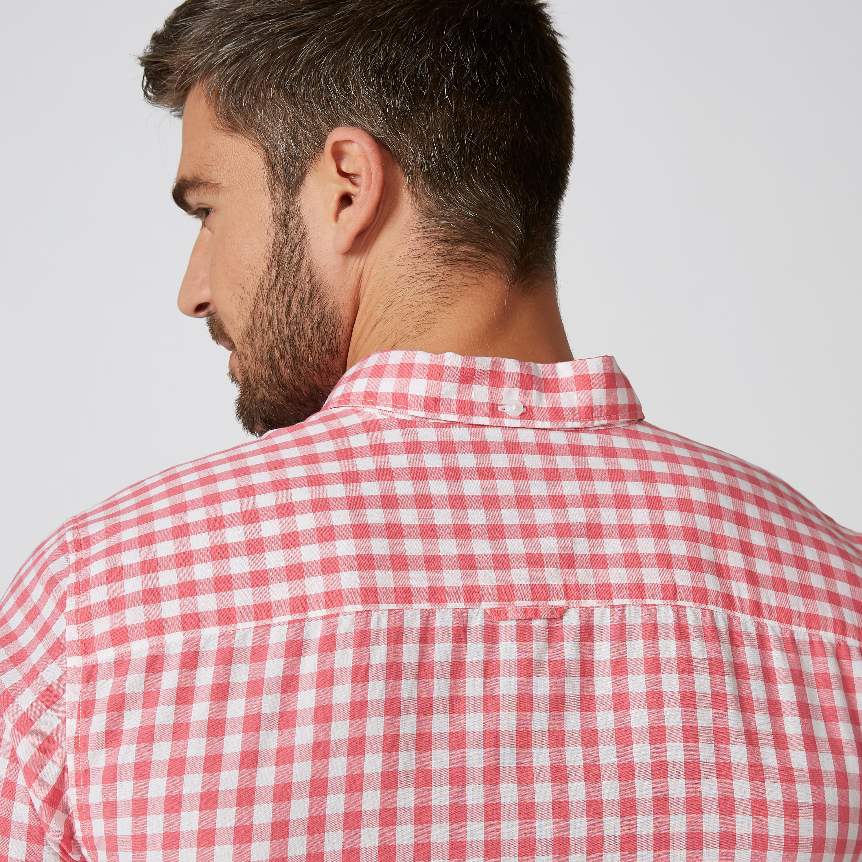 قميص كاروهات بياقة عاديّة وأكمام طويلة-men-clothing-shirts-image-6