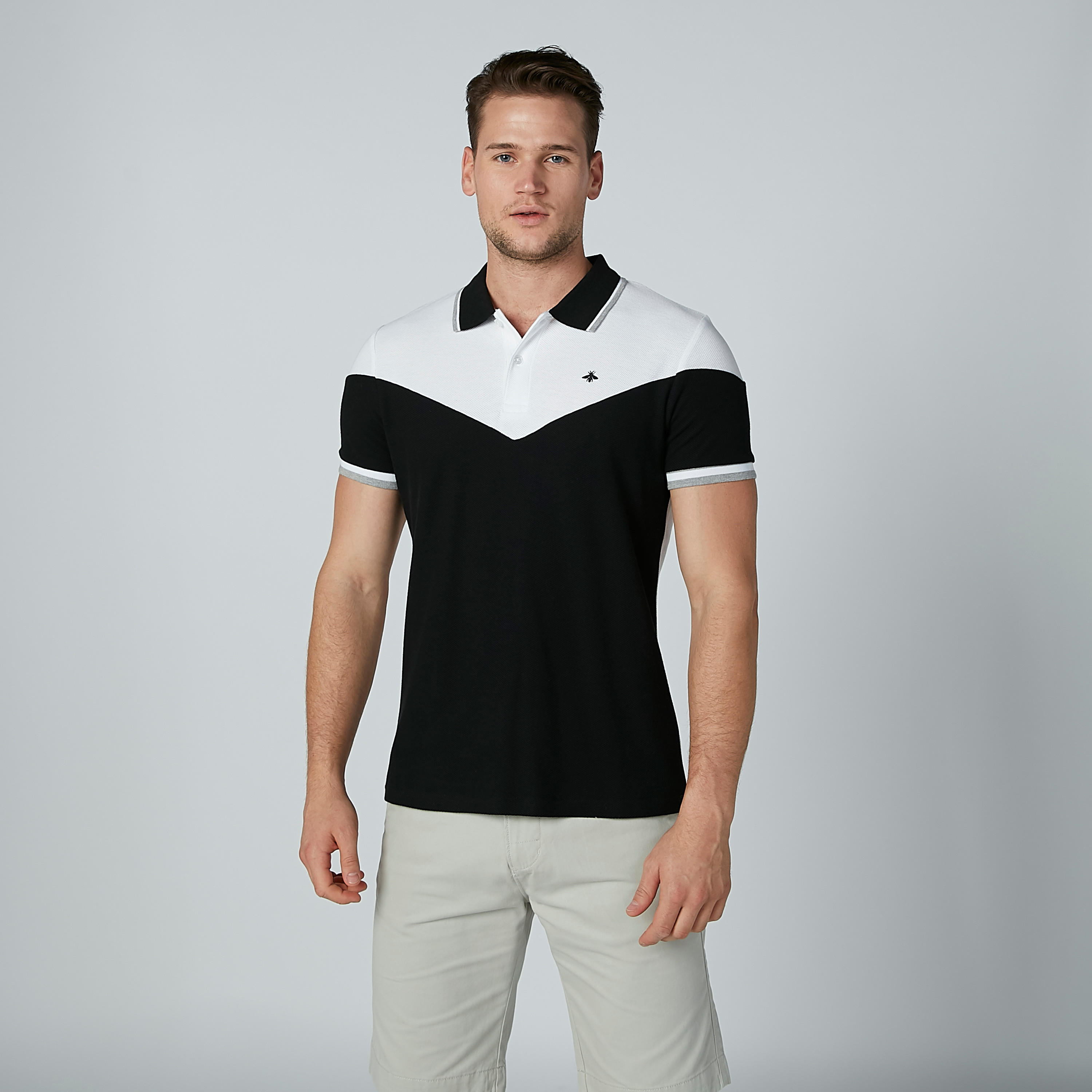 تيشيرت بياقة بولو وأكمام قصيرة-men-clothing-tshirtsandpolos-polos-image-1