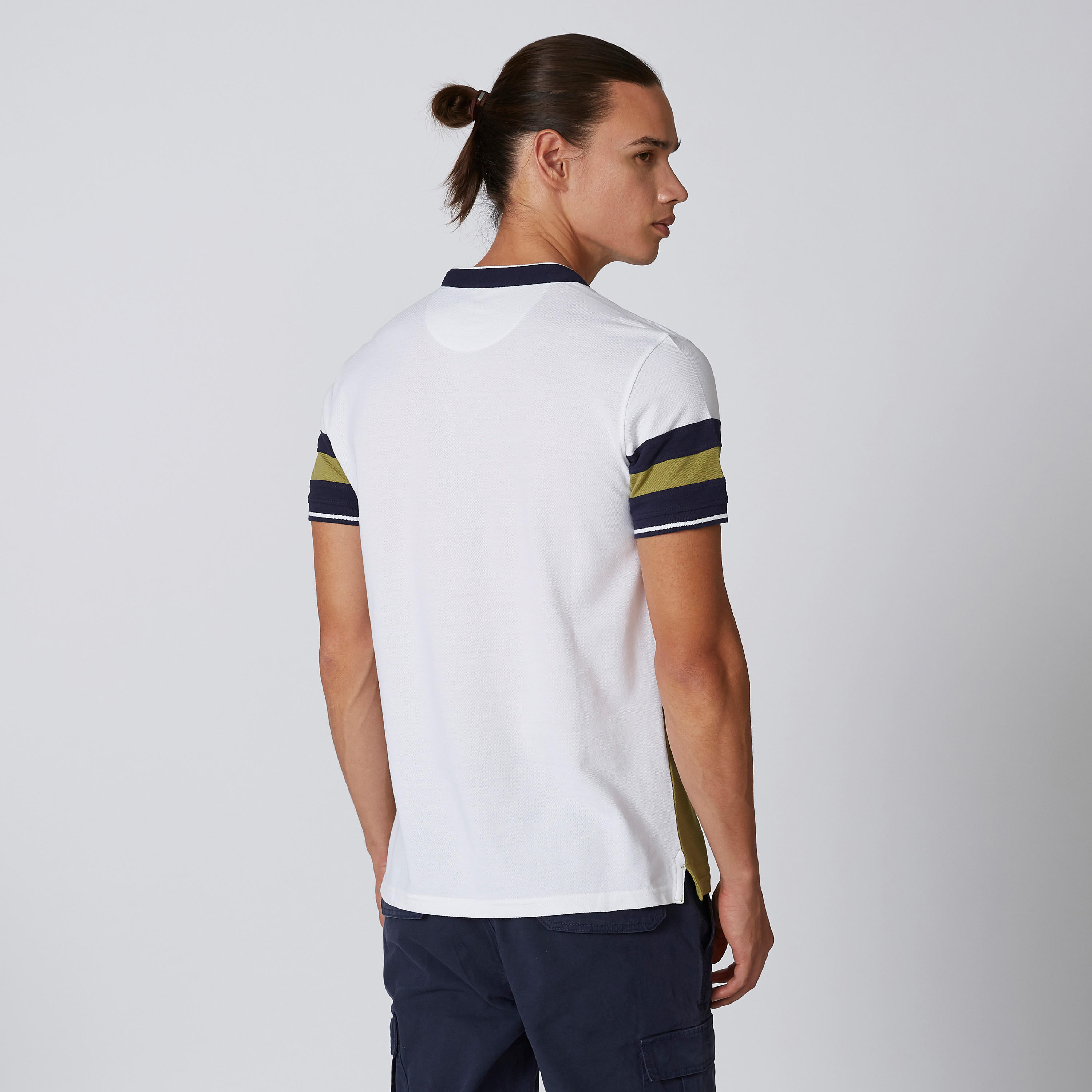 تيشيرت مستدام سليم بياقة ماندارين -men-clothing-tshirtsandpolos-polos-image-2