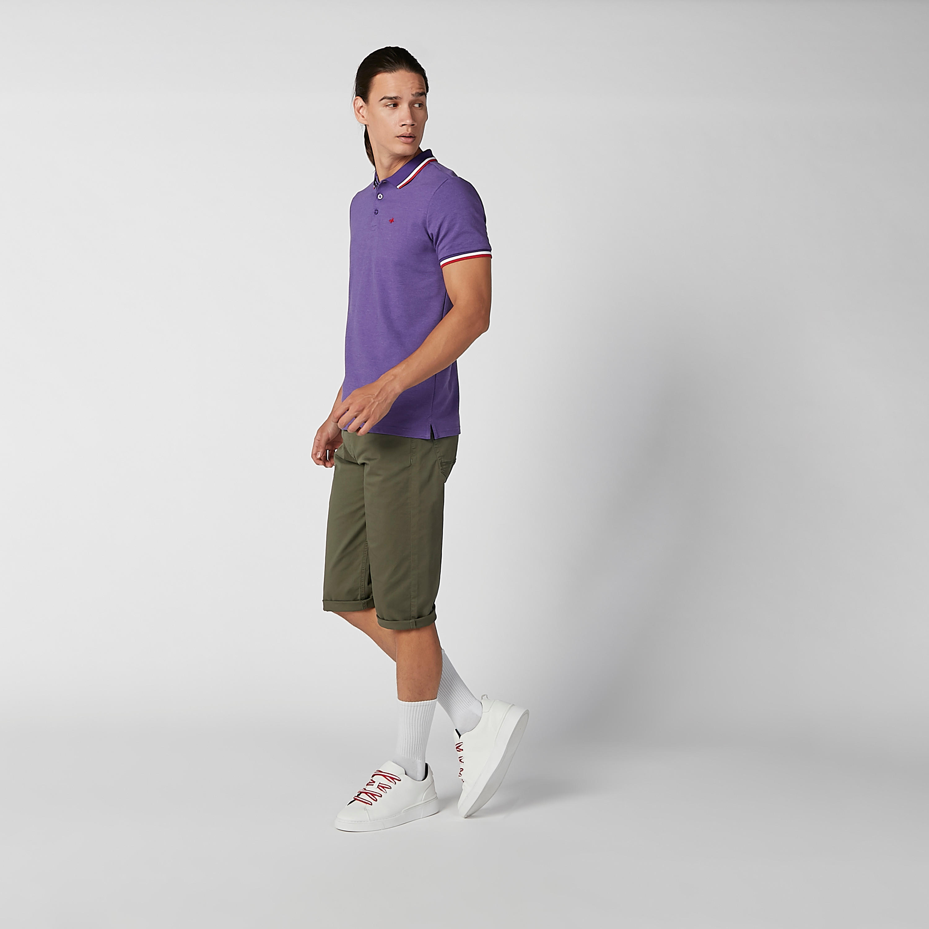 تيشيرت مستدام بقصّة سليم وياقة بولو -men-clothing-tshirtsandpolos-polos-image-9