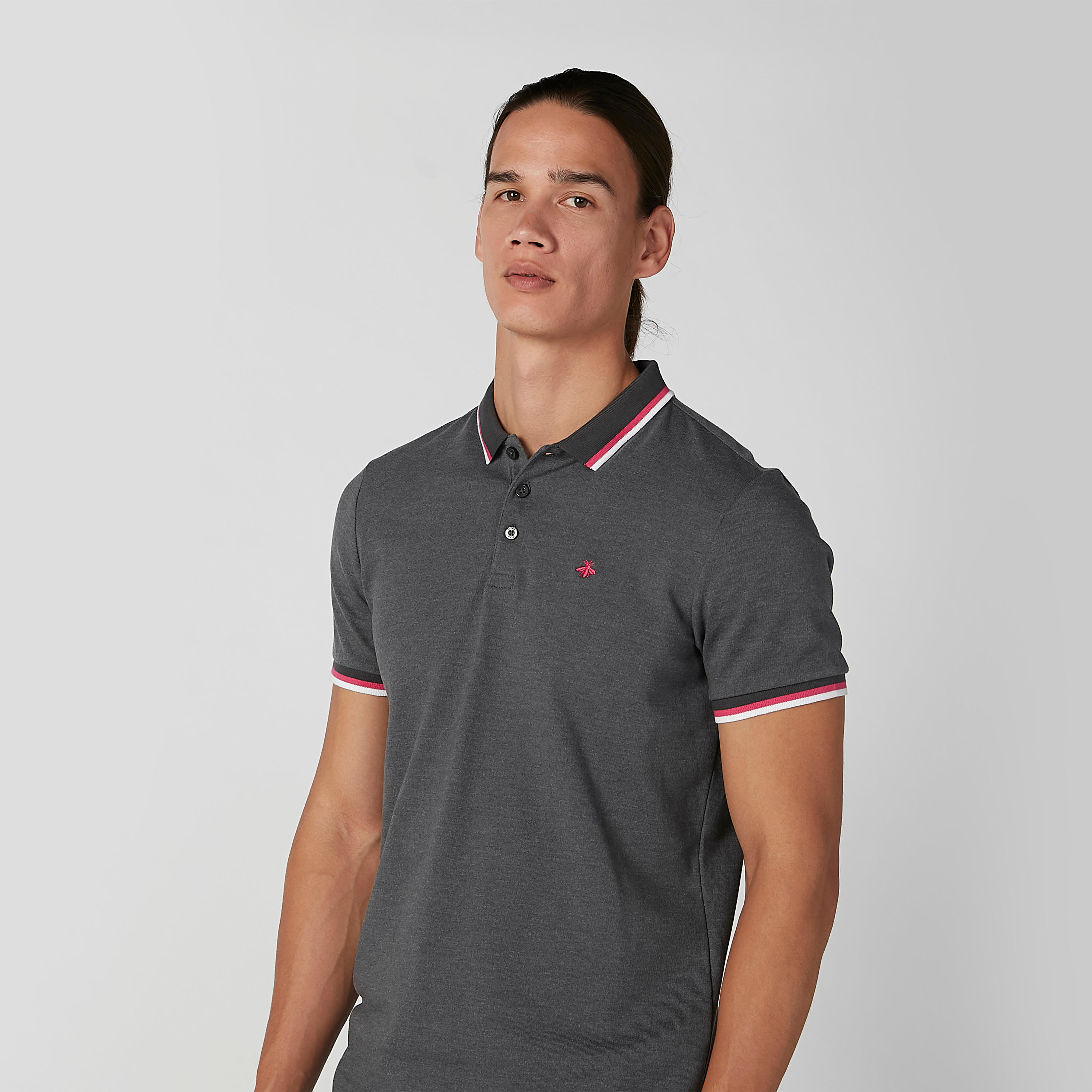 تيشيرت مستدام بقصّة سليم وياقة بولو -men-clothing-tshirtsandpolos-polos-image-18