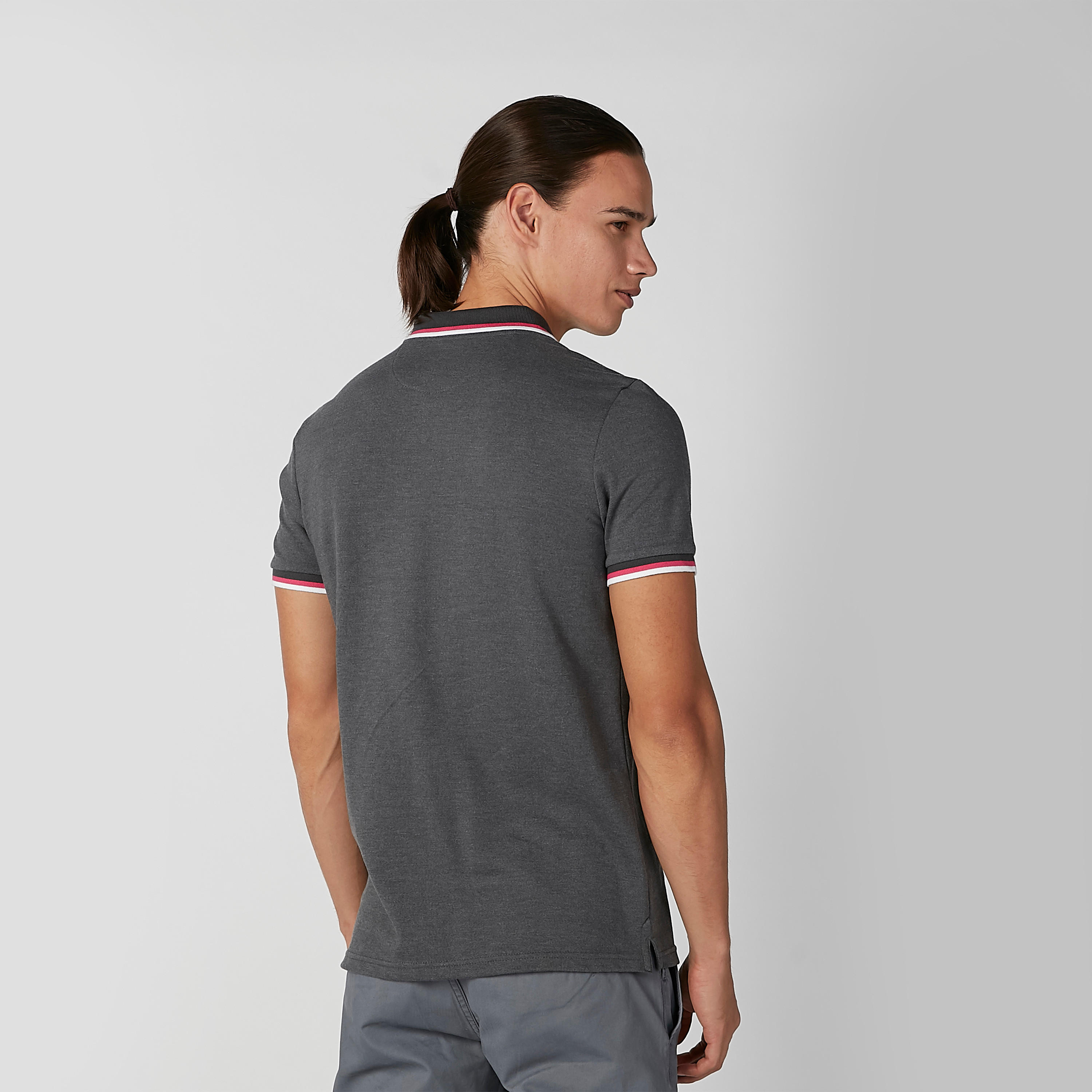 تيشيرت مستدام بقصّة سليم وياقة بولو -men-clothing-tshirtsandpolos-polos-image-19