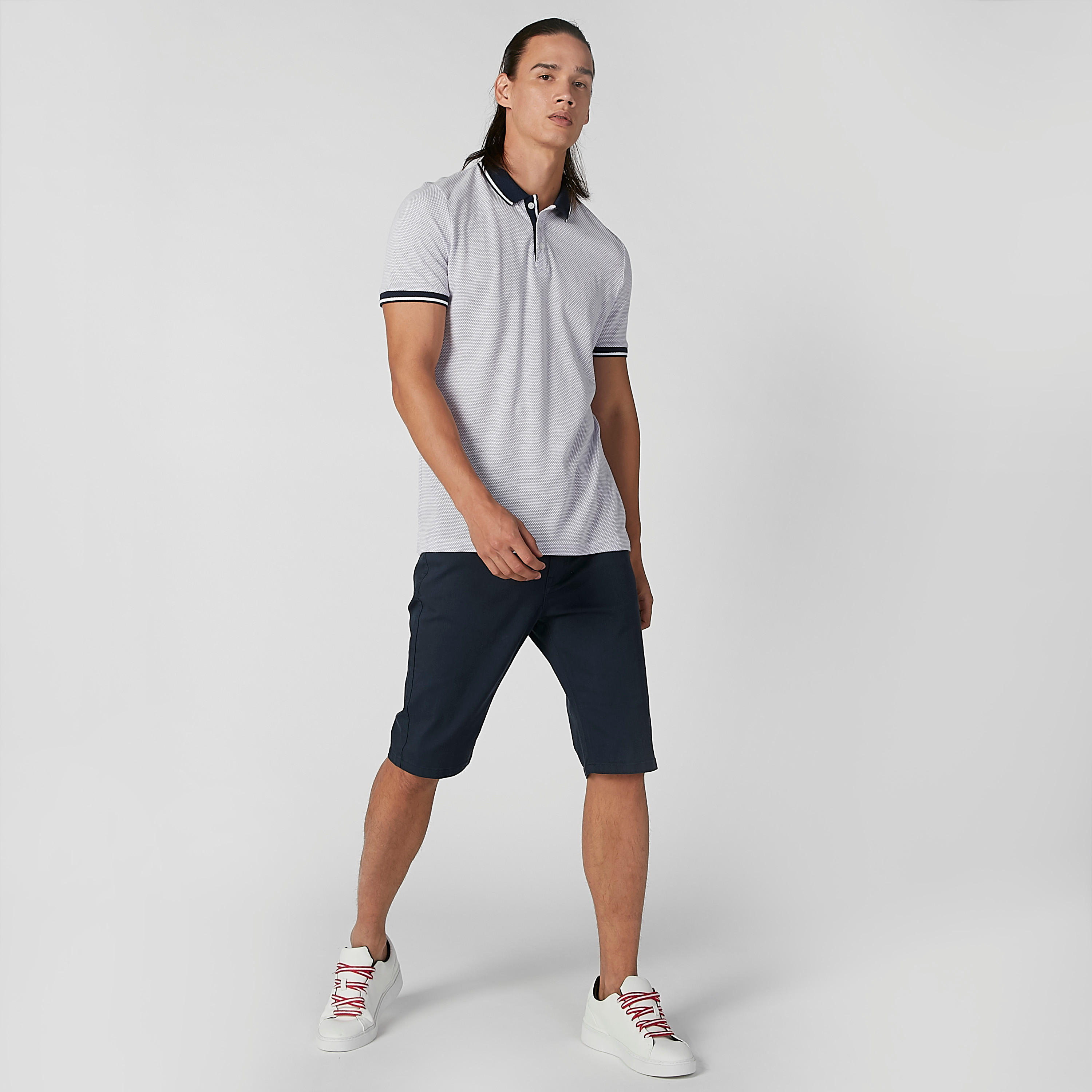 تيشيرت مستدام بولو سليم فيت -men-clothing-tshirtsandpolos-polos-image-2