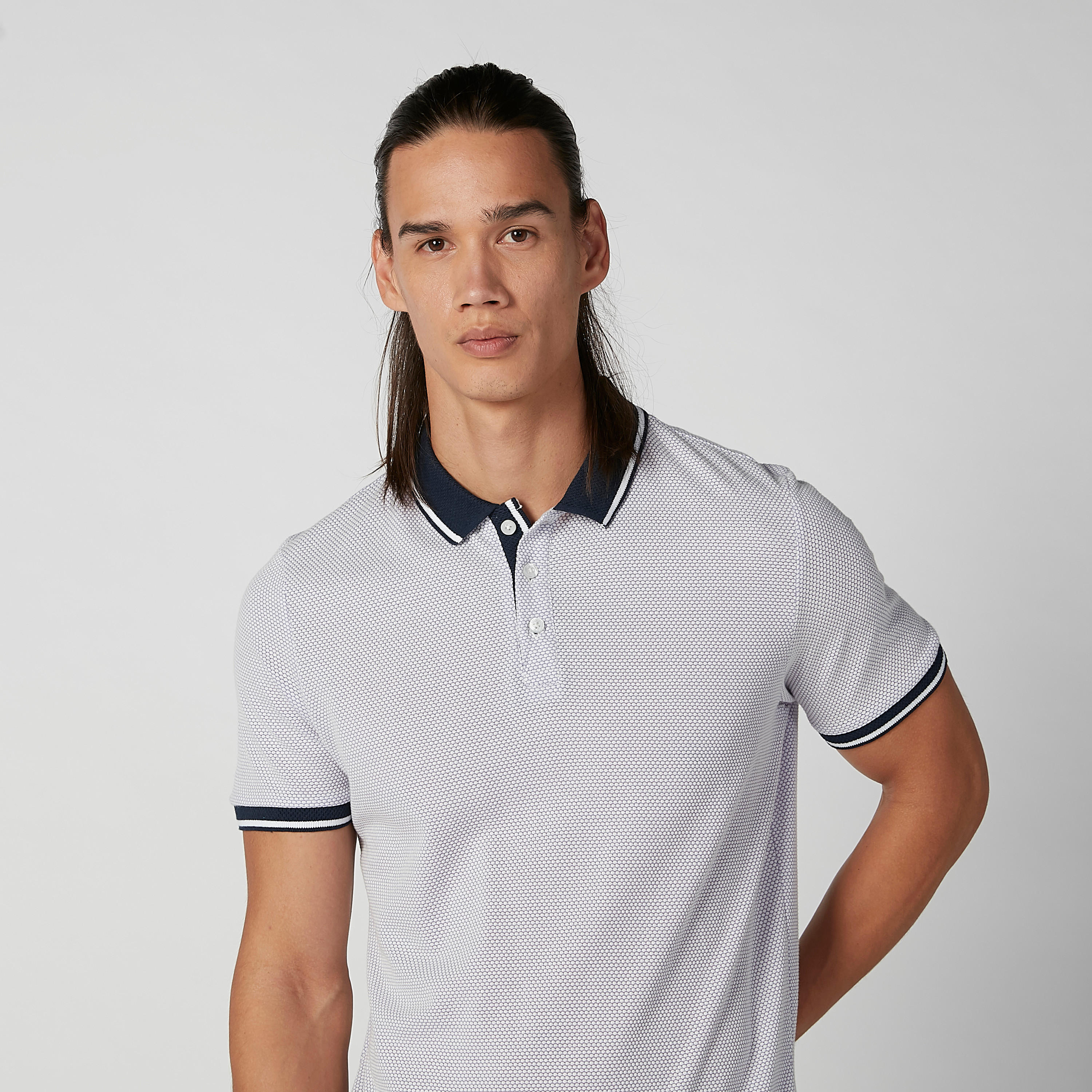 تيشيرت مستدام بولو سليم فيت -men-clothing-tshirtsandpolos-polos-image-3