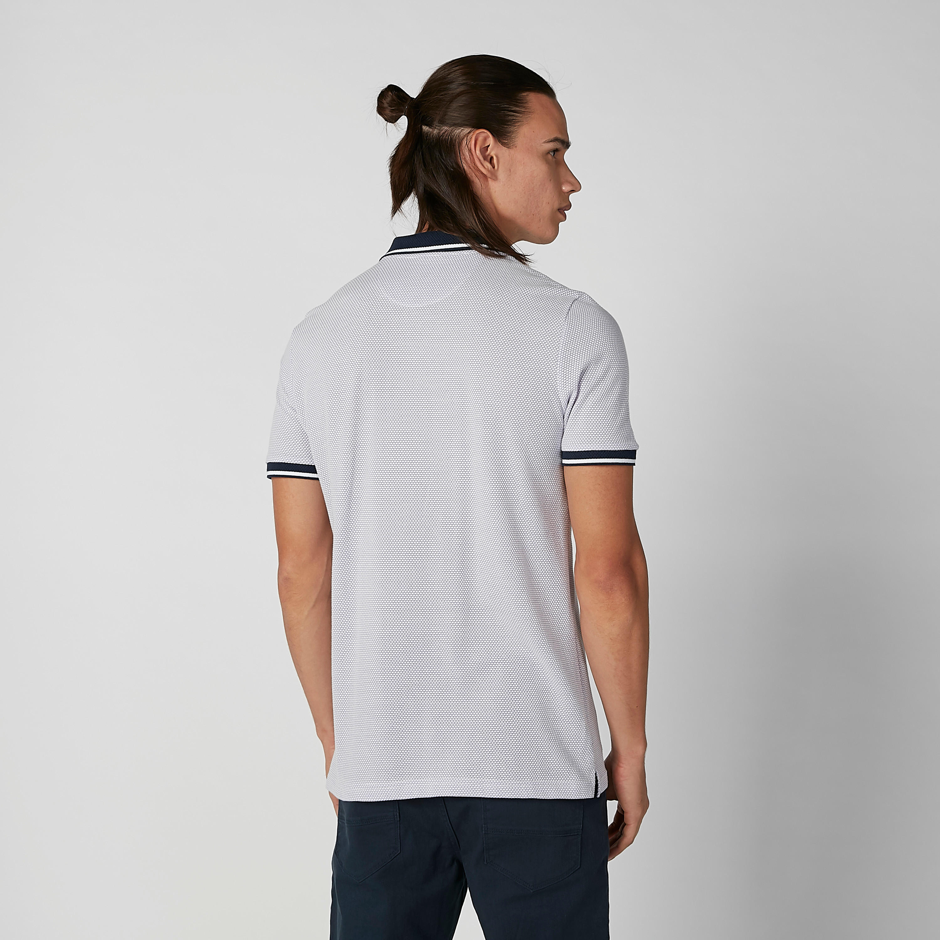 تيشيرت مستدام بولو سليم فيت -men-clothing-tshirtsandpolos-polos-image-4