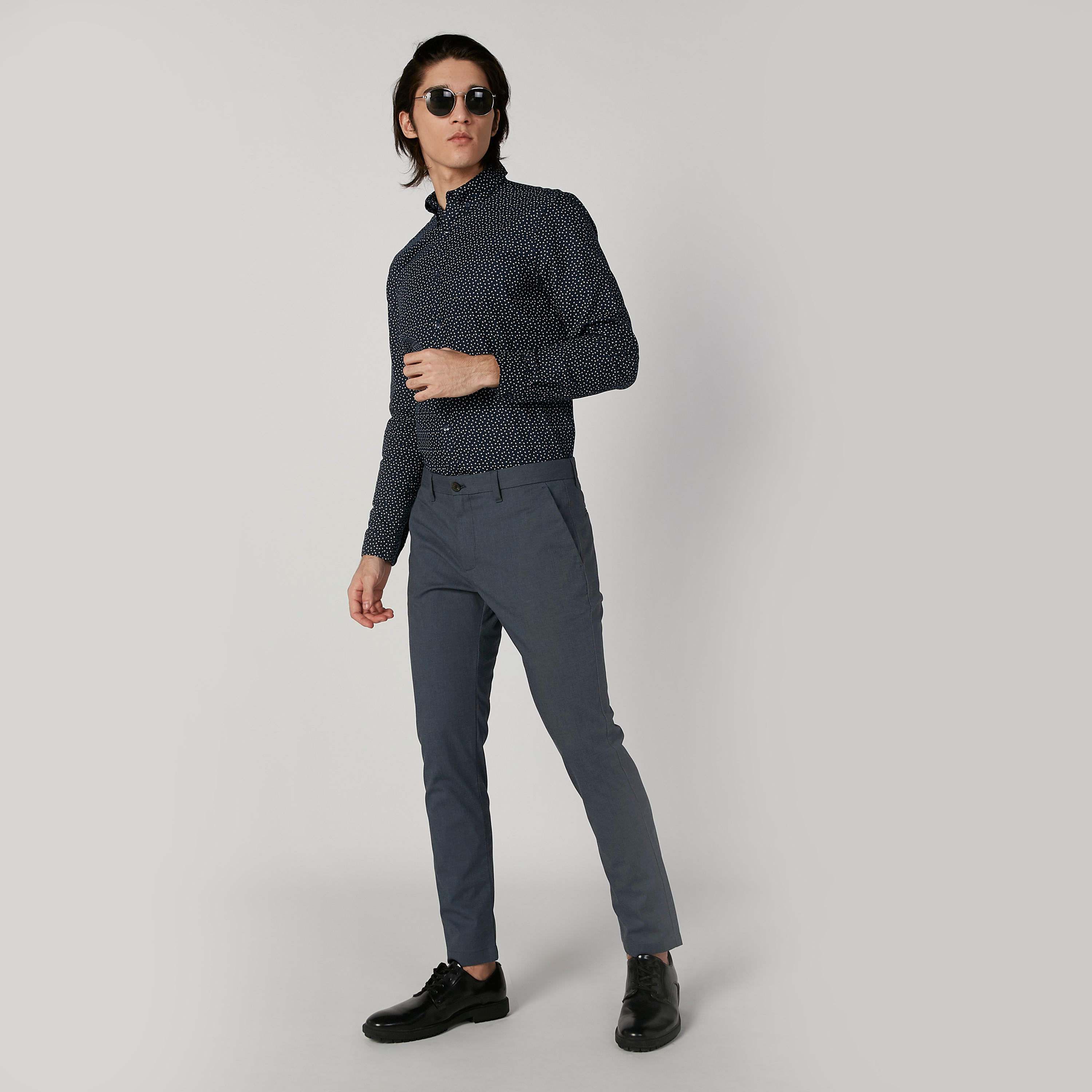 قميص بياقة عاديّة وأكمام طويلة وطبعات-men-clothing-shirts-image-1