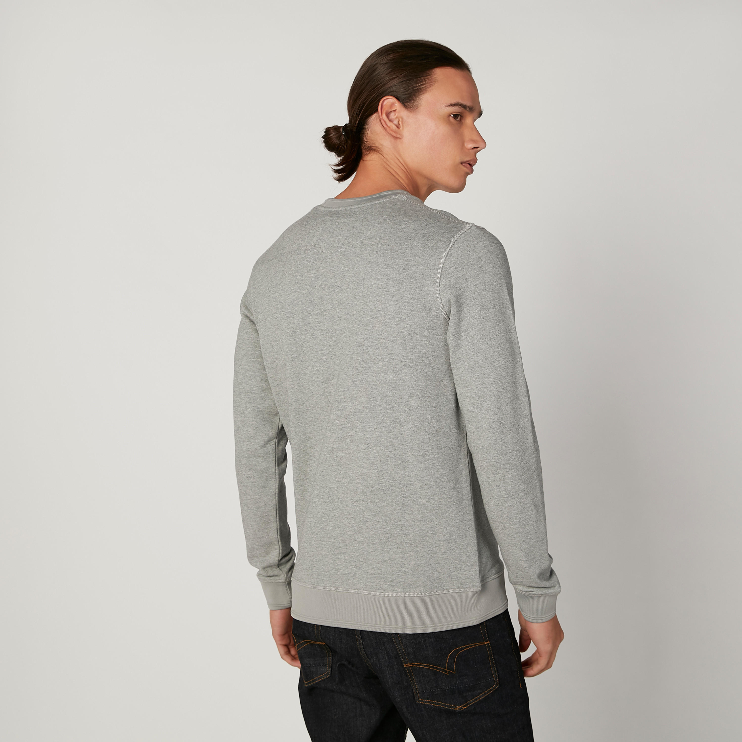 سويت شيرت مستدام سليم بارز الملمس بأكمام طويلة -men-winterwear-hoodiesandsweatshirts-image-4
