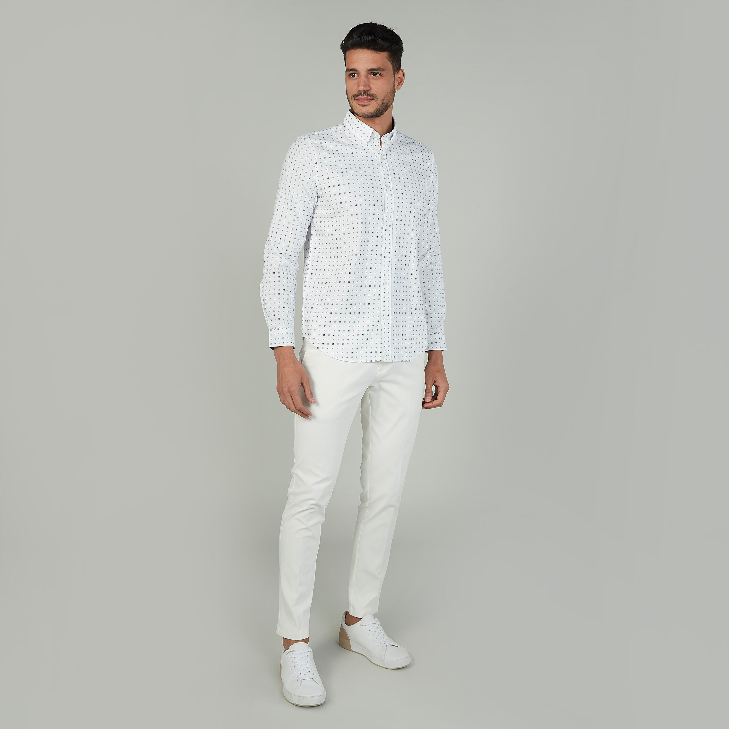 قميص بياقة عاديّة وأكمام طويلة وطبعات-men-clothing-shirts-image-4