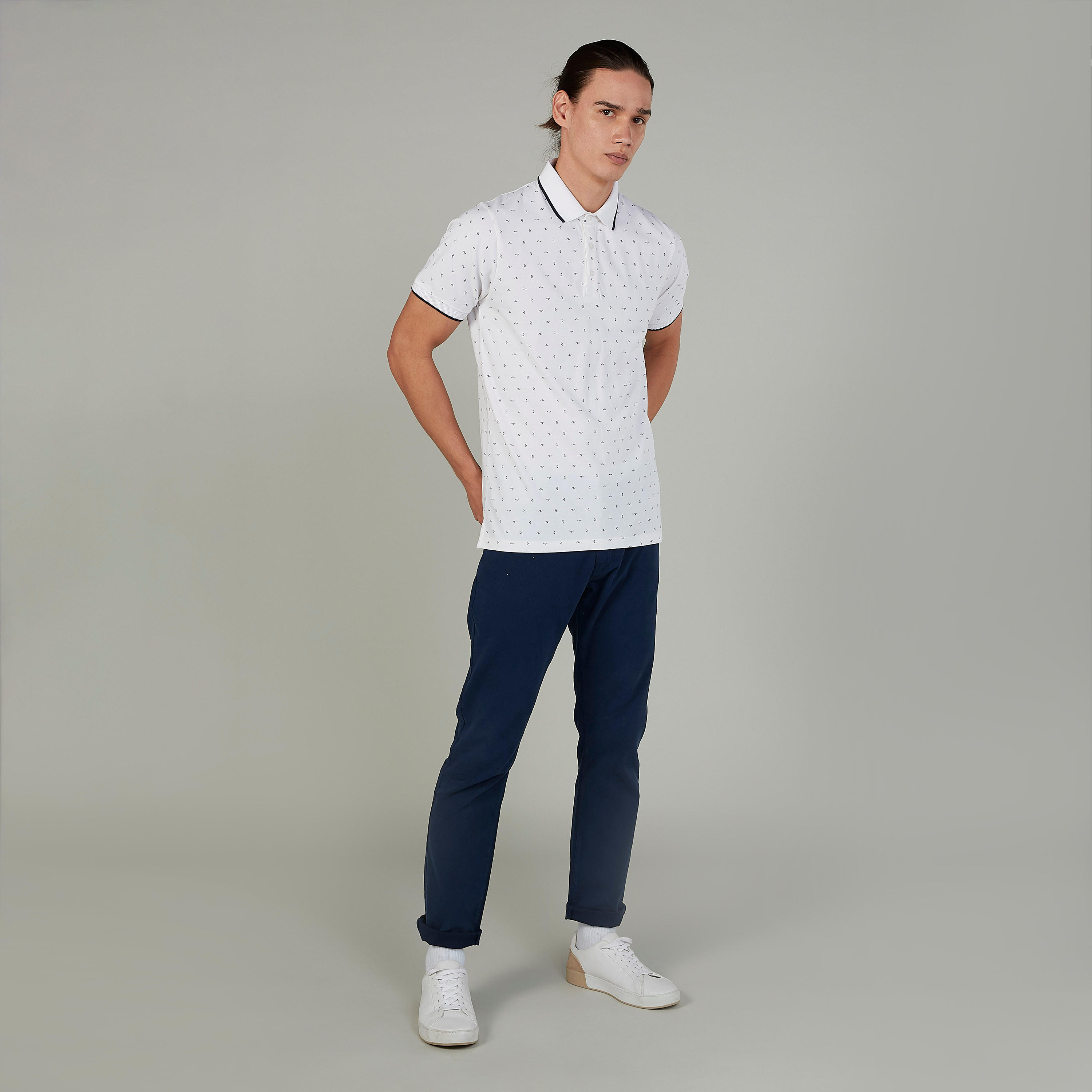 تيشيرت بياقة بولو وأكمام قصيرة وطبعات-men-clothing-tshirtsandpolos-polos-image-2