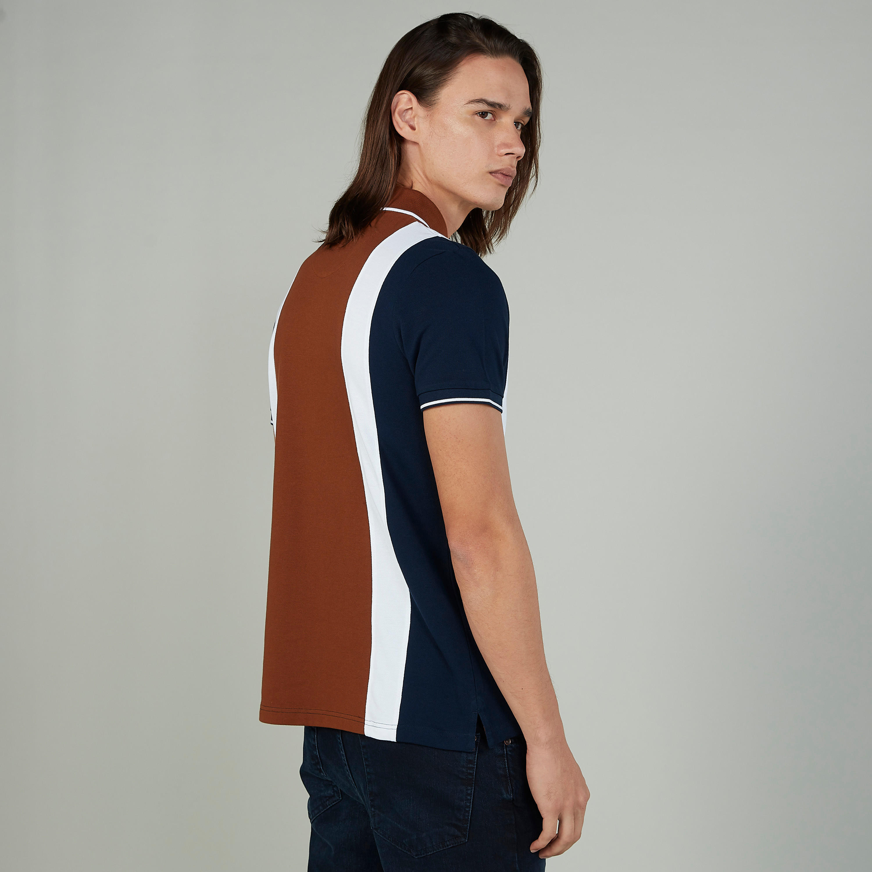 تيشيرت مستدام بولو سليم بتصاميم مغايرة -men-clothing-tshirtsandpolos-polos-image-4