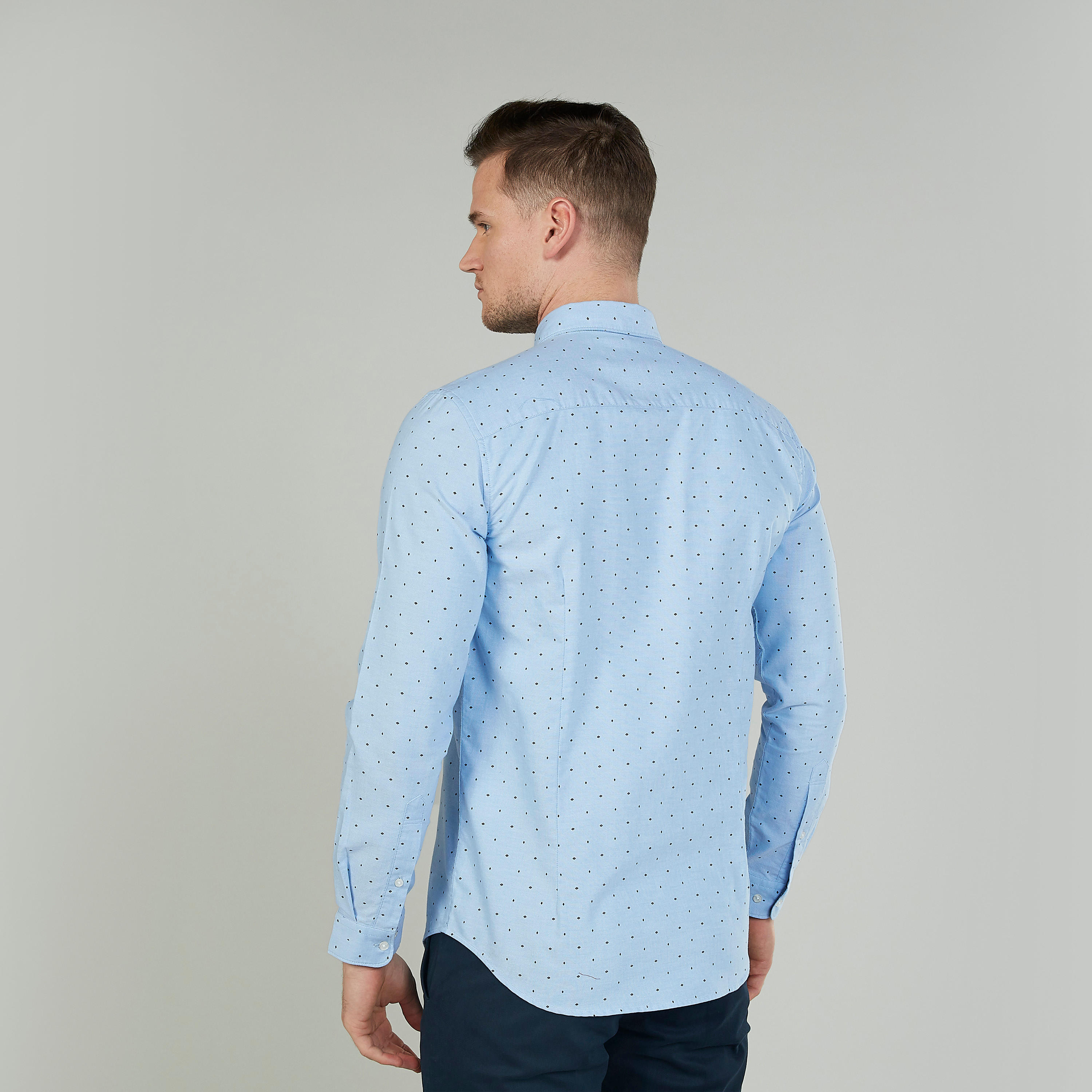 All Over Print Shirt with Button Down Collar and Long Sleeves-men-clothing-shirts-image-4