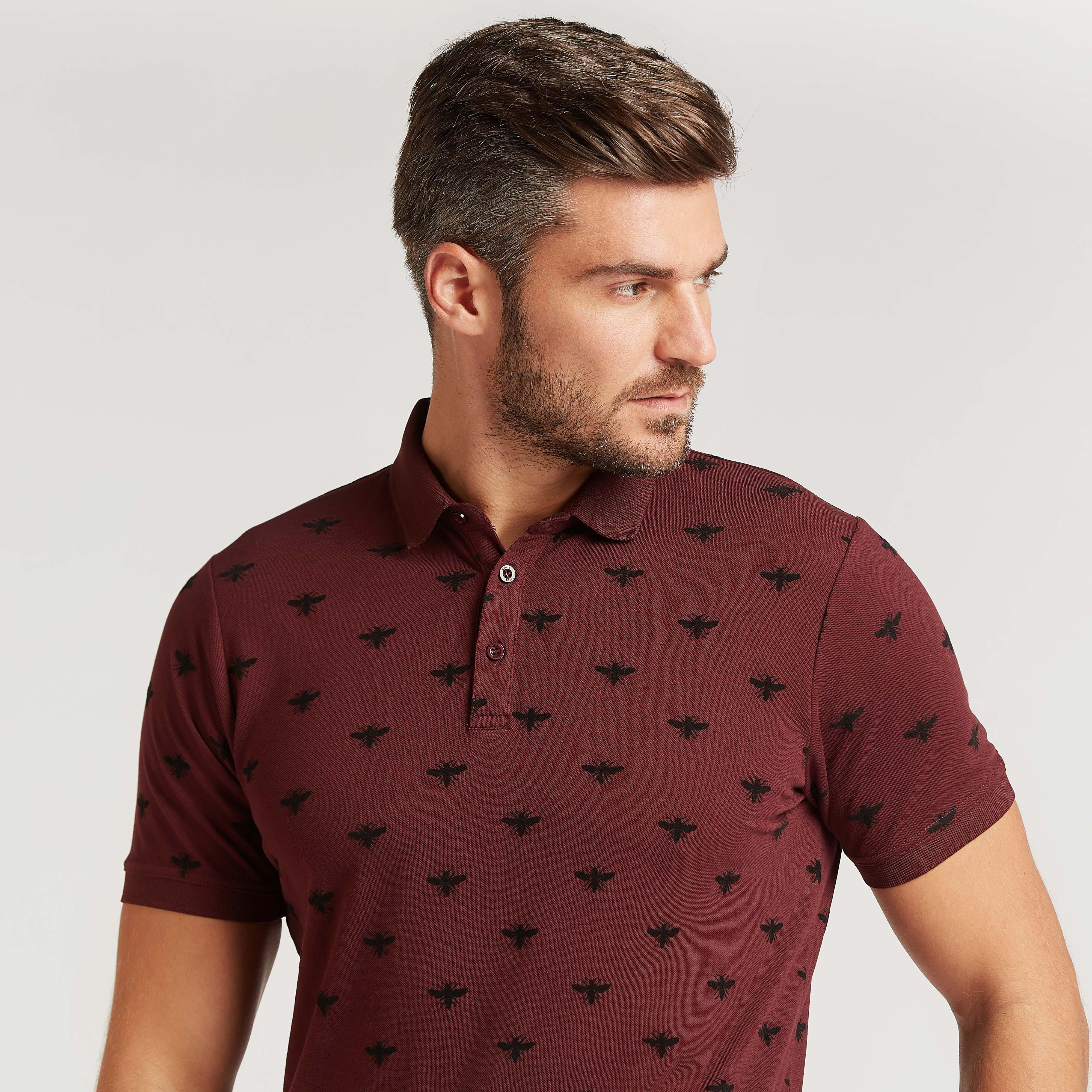 تيشيرت بولو بأكمام قصيرة وطبعات-men-clothing-tshirtsandpolos-polos-image-2