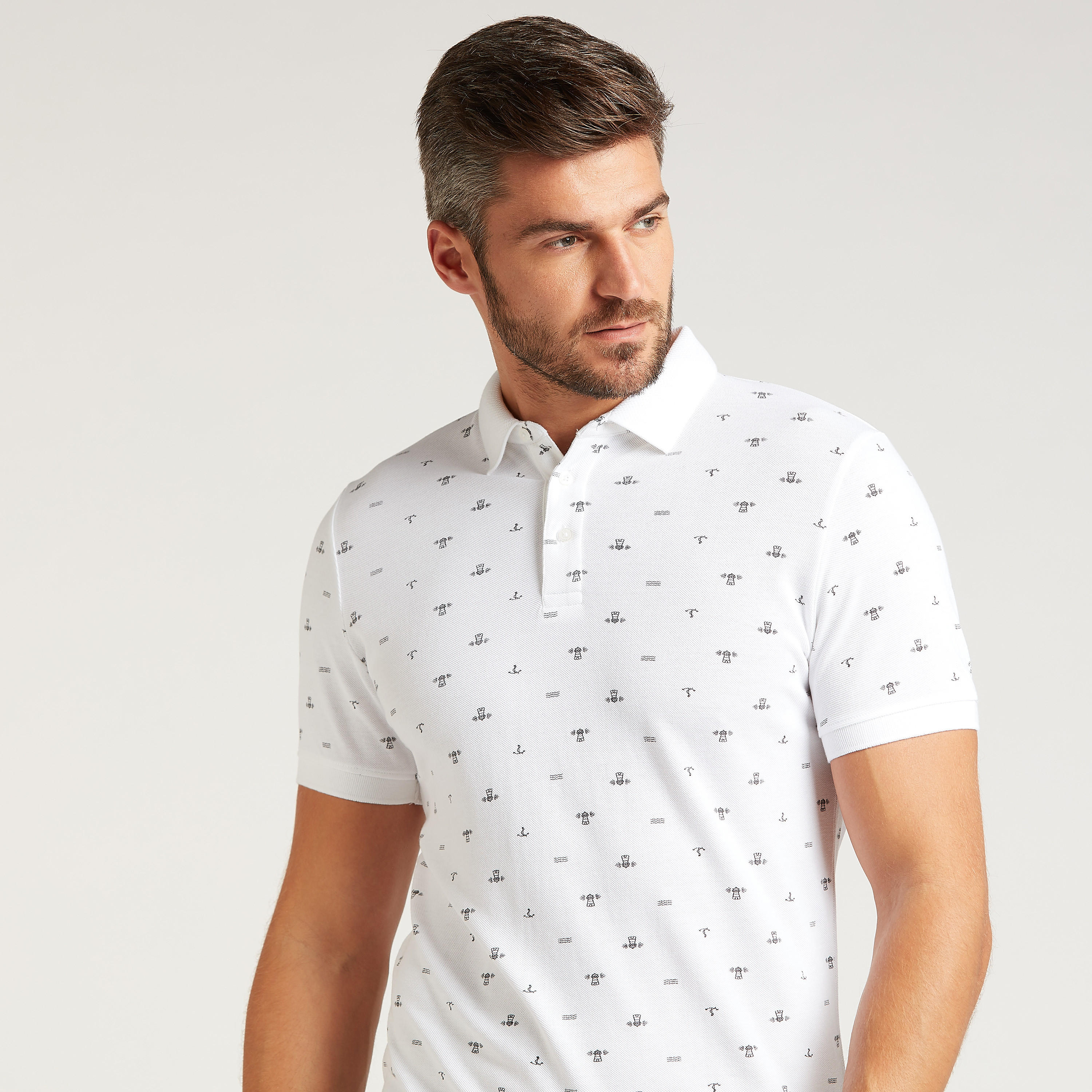 تيشيرت بياقة بولو وأكمام قصيرة وطبعات-men-clothing-tshirtsandpolos-polos-image-3
