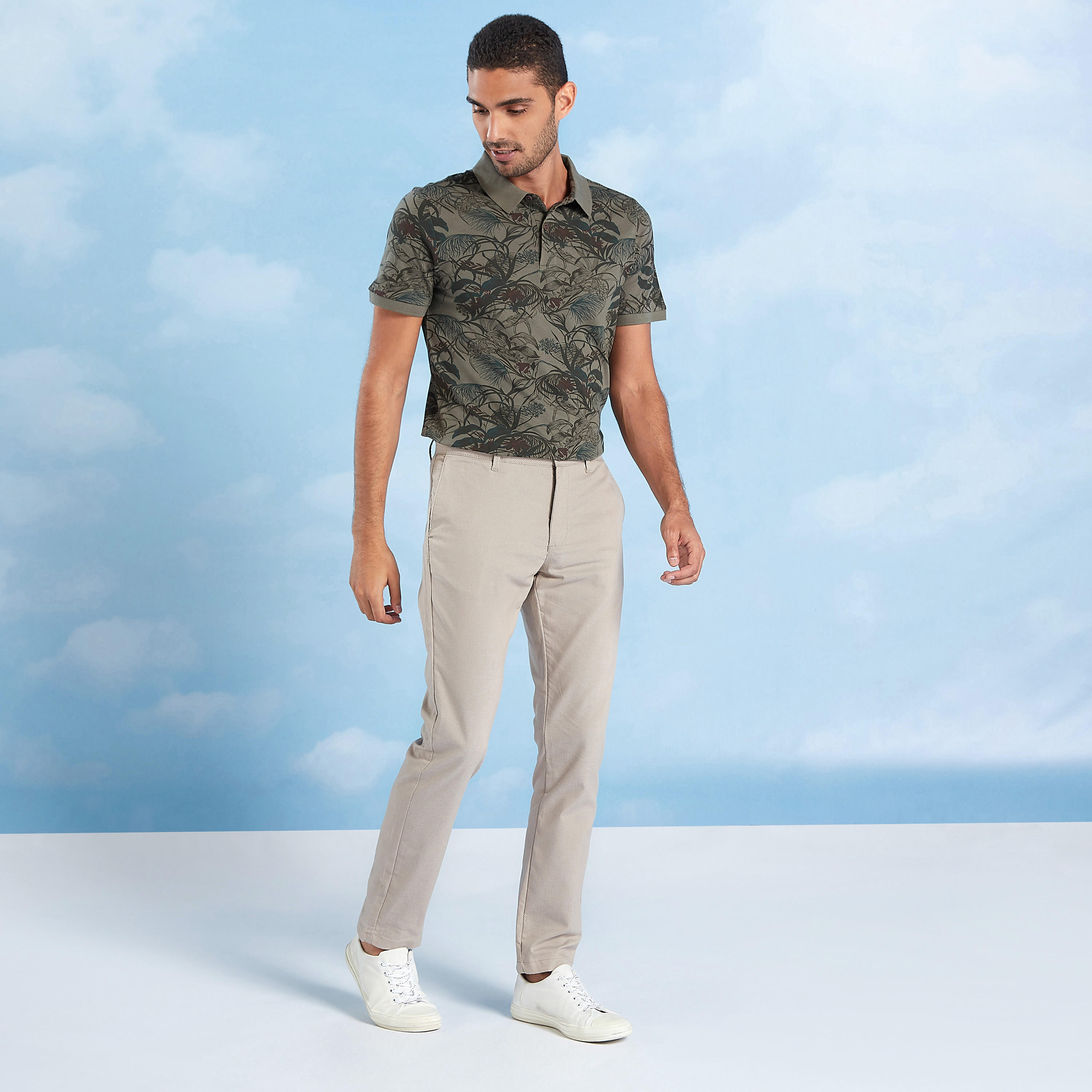 تيشيرت بولو بأكمام قصيرة وطبعات تروبيكال-men-clothing-tshirtsandpolos-polos-image-2
