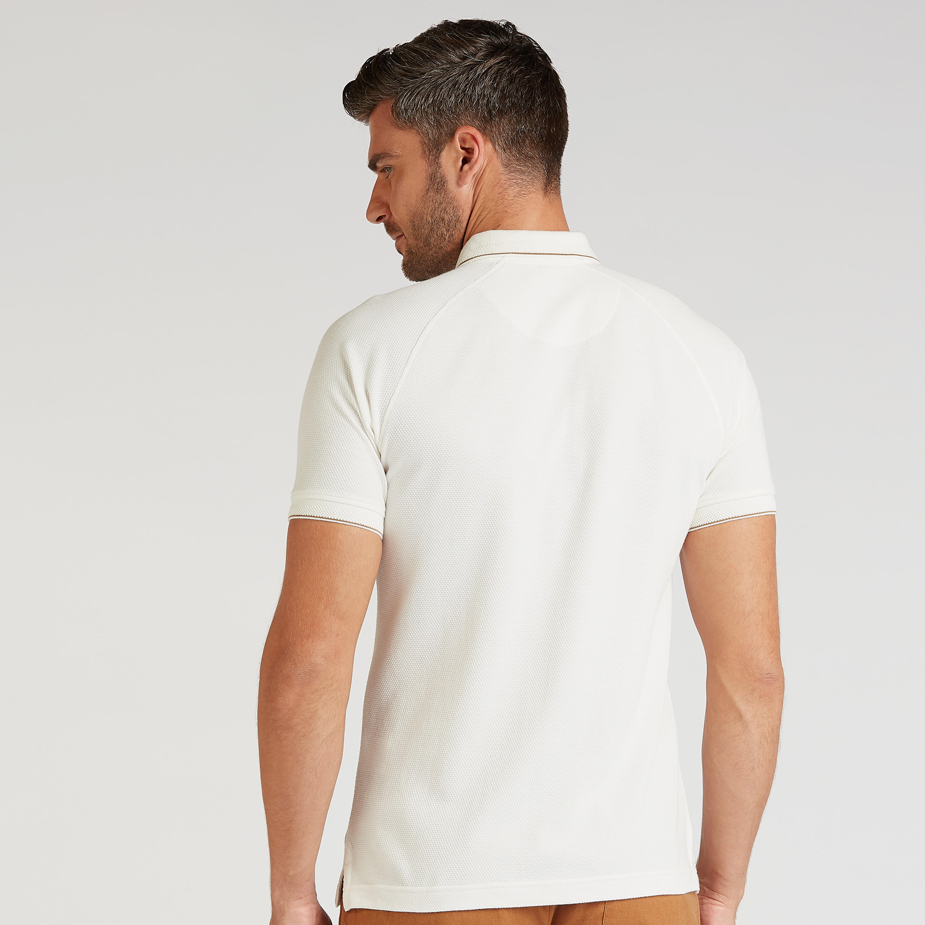 تيشيرت بولو بارز الملمس وأكمام مغايرة-men-clothing-tshirtsandpolos-polos-image-4