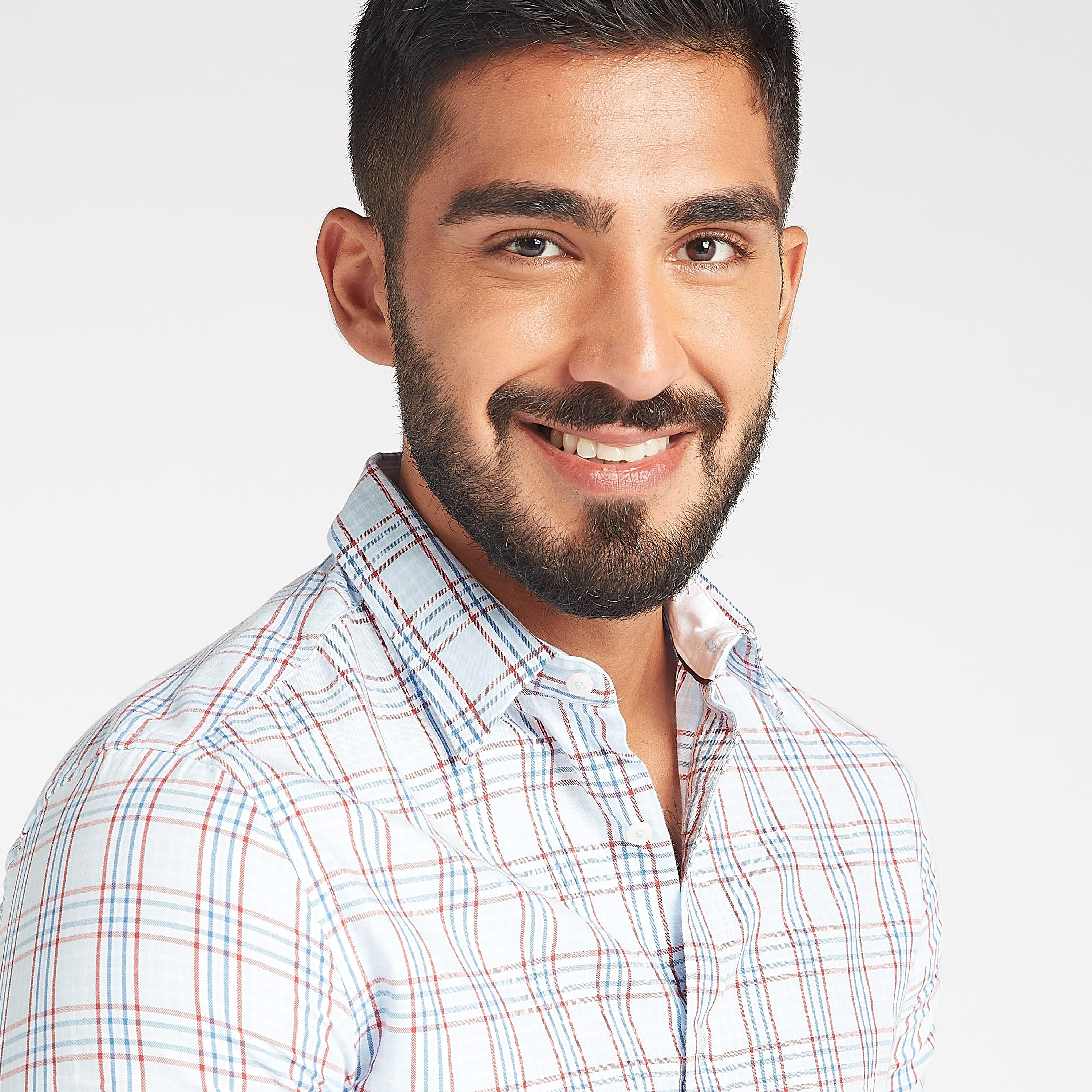 قميص مستدام كاروهات بياقة واسعة وأكمام طويلة-men-clothing-shirts-image-5