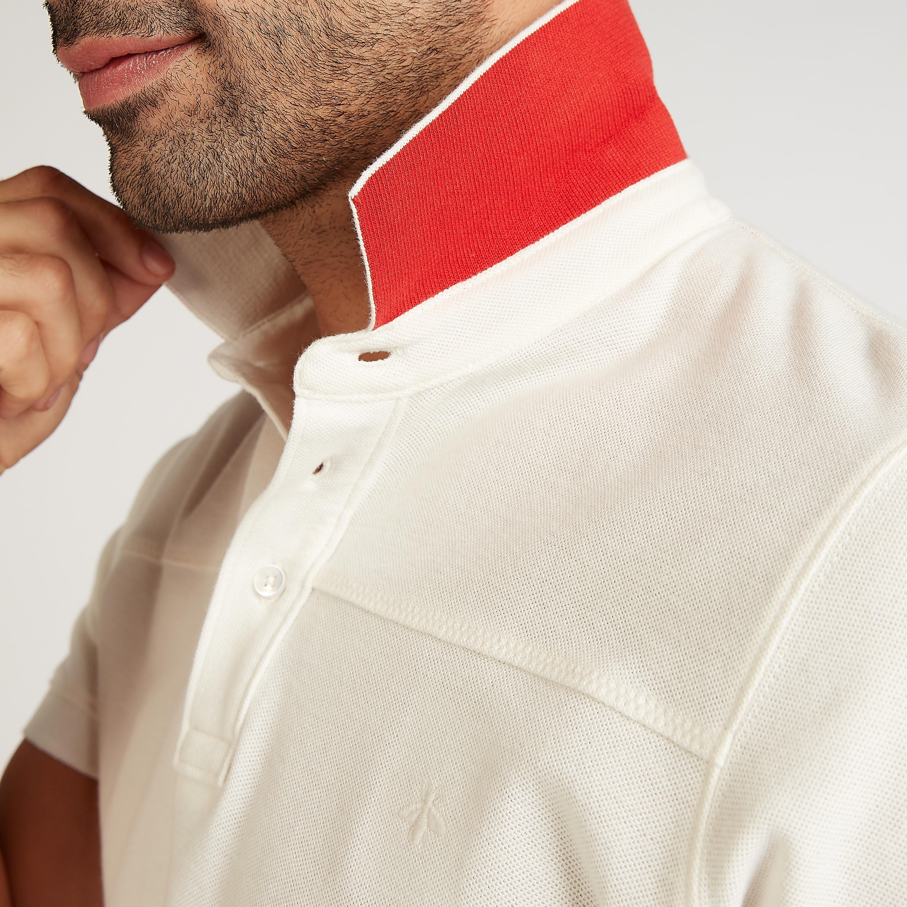 Sustainable Textured Polo T-shirt with Short Sleeves-men-clothing-tshirtsandpolos-polos-image-3