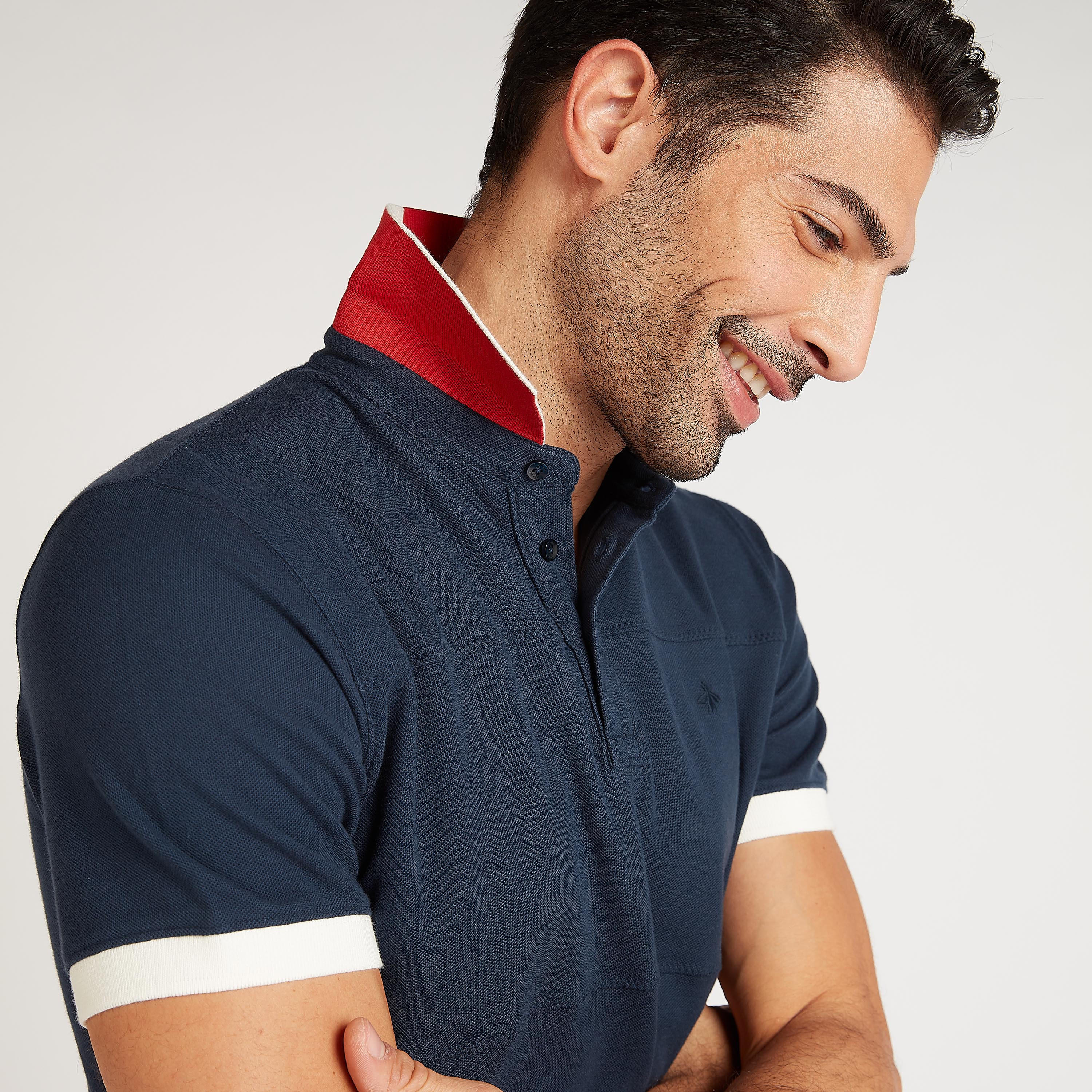 Sustainable Solid Polo T-shirt with Short Sleeves-men-clothing-tshirtsandpolos-polos-image-3