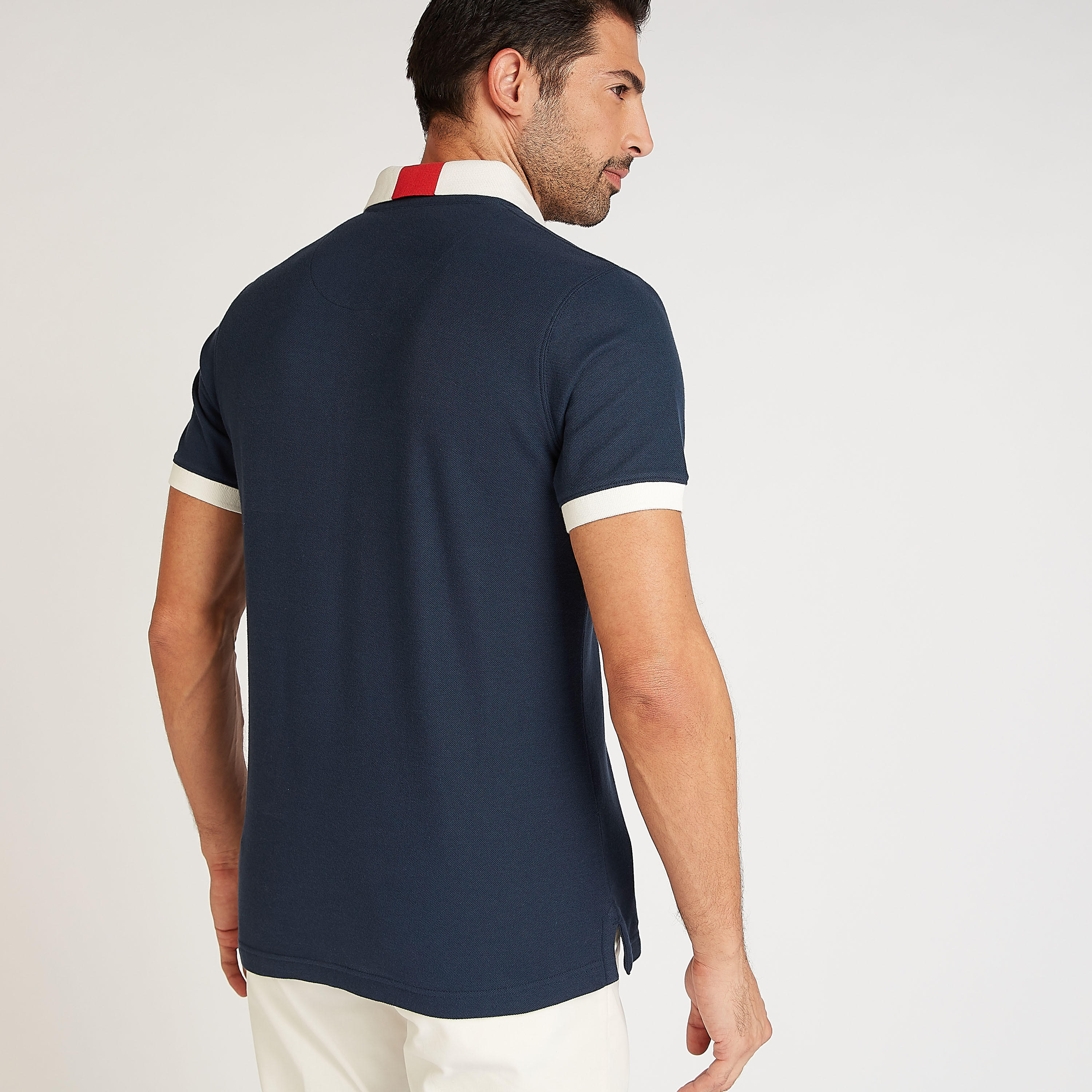 Sustainable Solid Polo T-shirt with Short Sleeves-men-clothing-tshirtsandpolos-polos-image-4