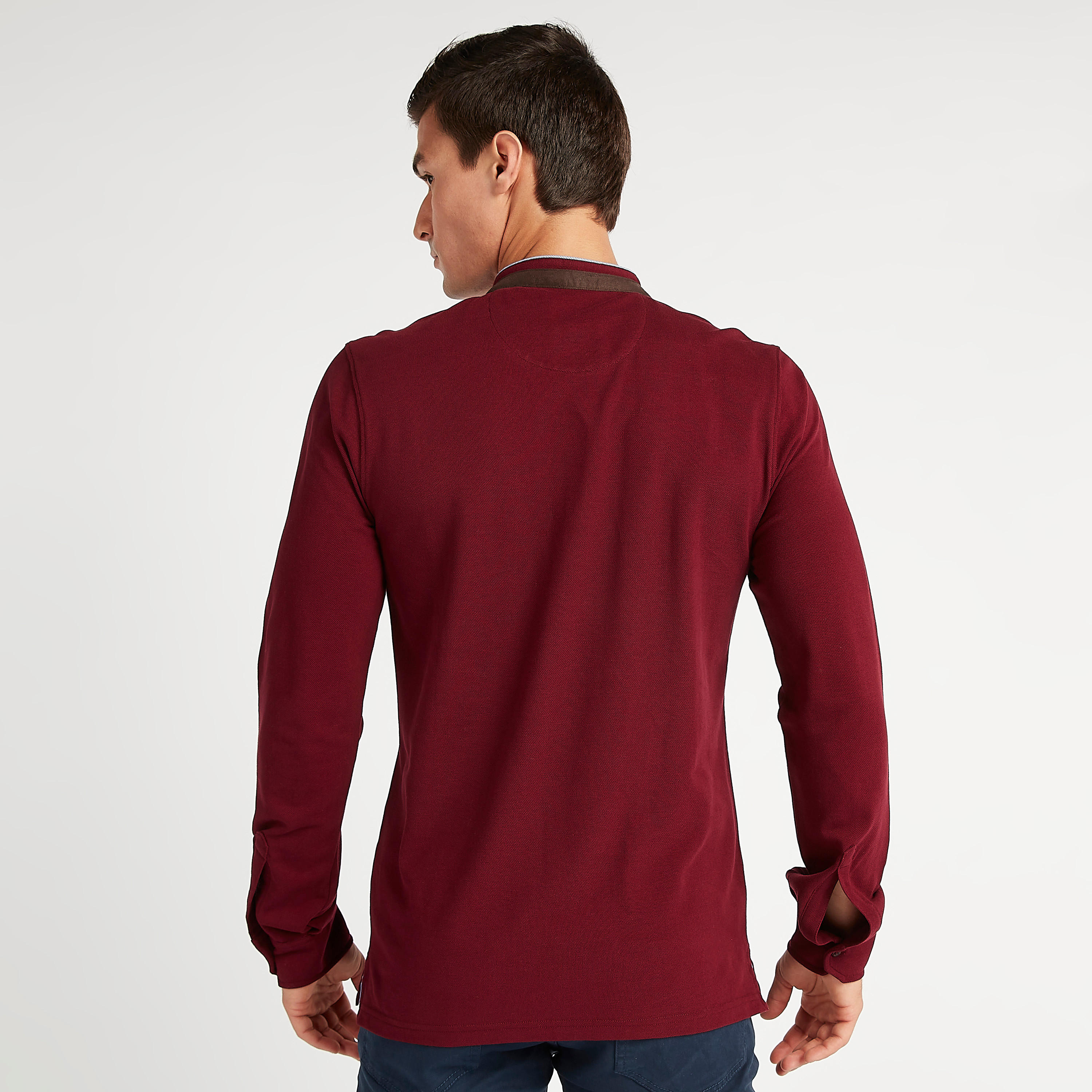 تيشيرت مستدام سادة بياقة هينلي وأكمام طويلة-men-clothing-tshirtsandpolos-tshirts-image-9