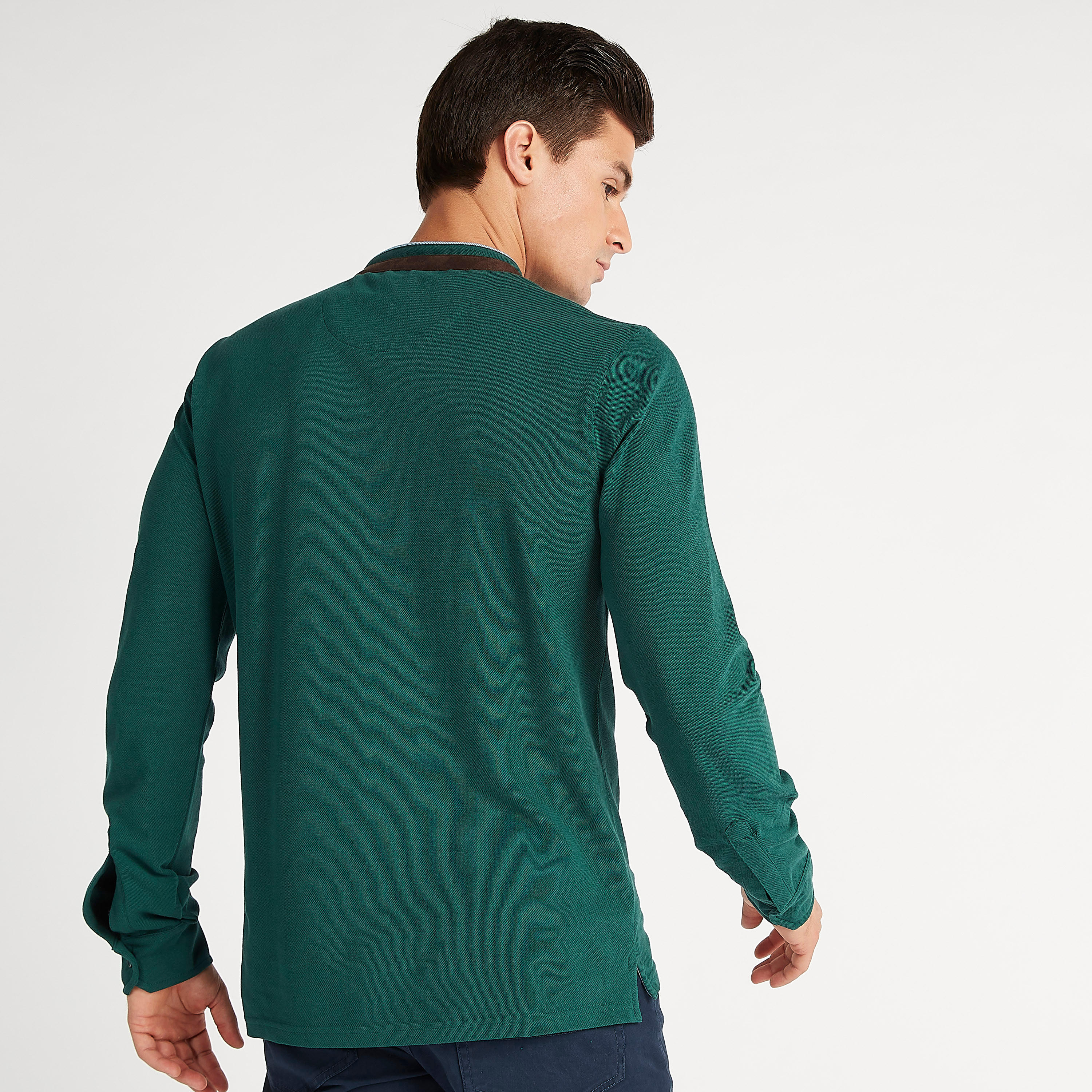 تيشيرت مستدام سادة بياقة هينلي وأكمام طويلة-men-clothing-tshirtsandpolos-tshirts-image-4