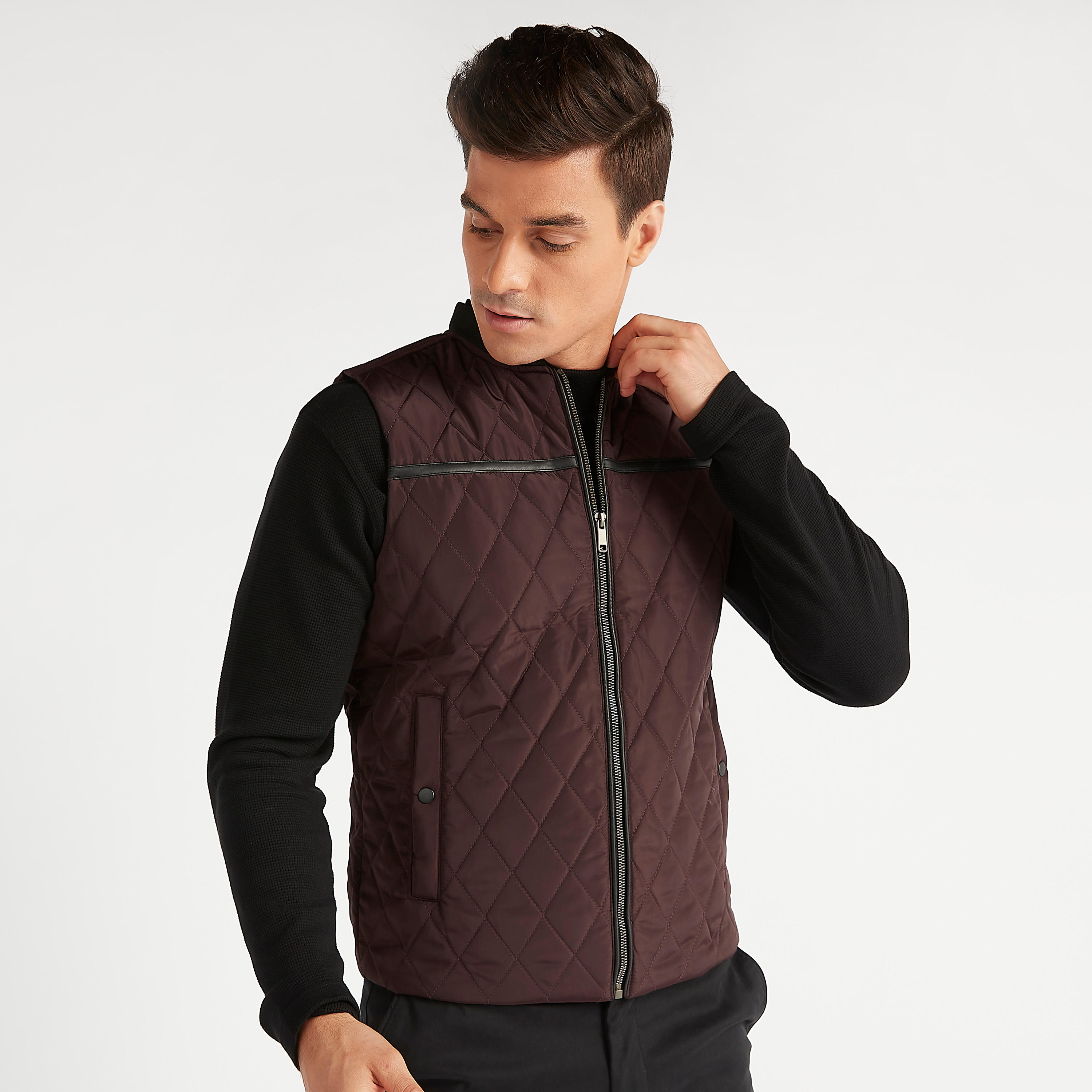 جيليه مستدام مبطّن بسحّاب مع جيوب-men-clothing-jacketsandblazers-jackets-image-5
