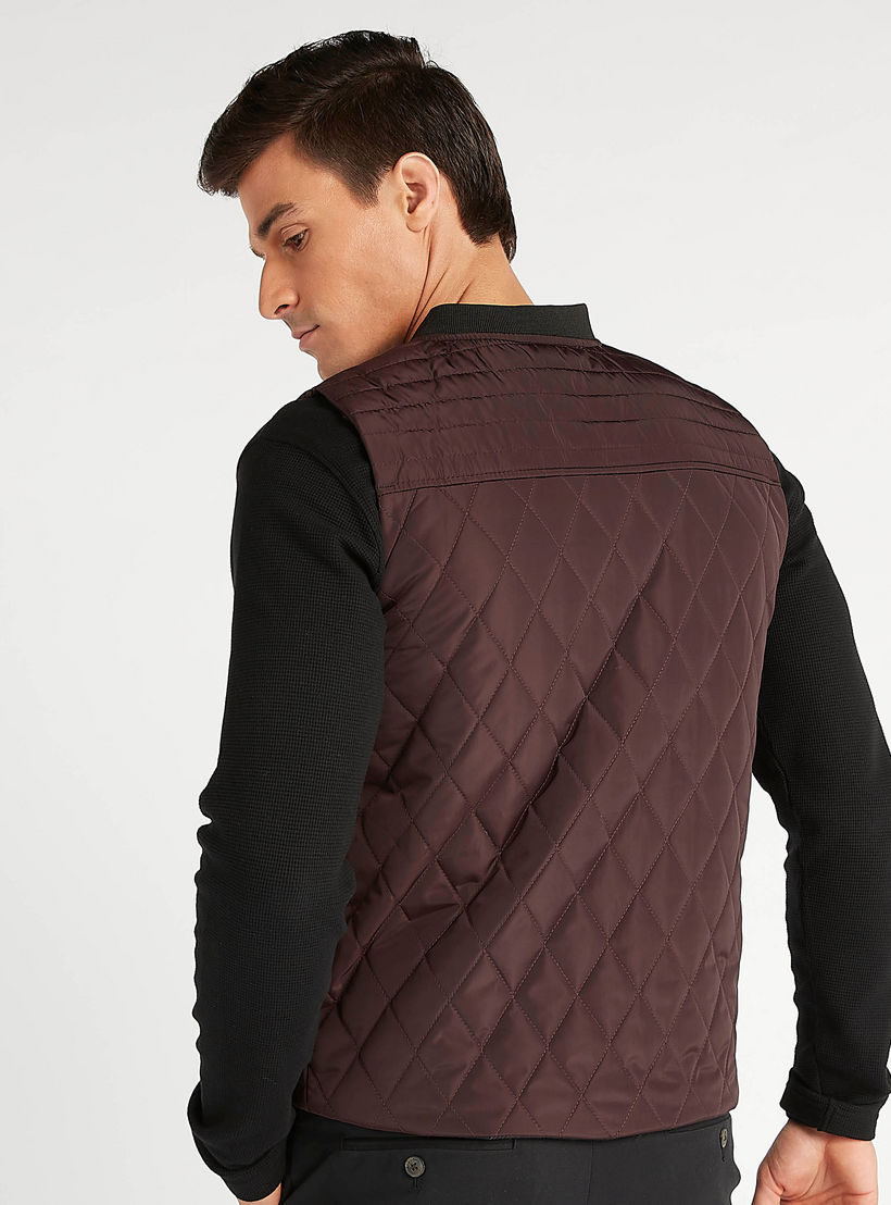 جيليه مستدام مبطّن بسحّاب مع جيوب-men-clothing-jacketsandblazers-jackets-image-2