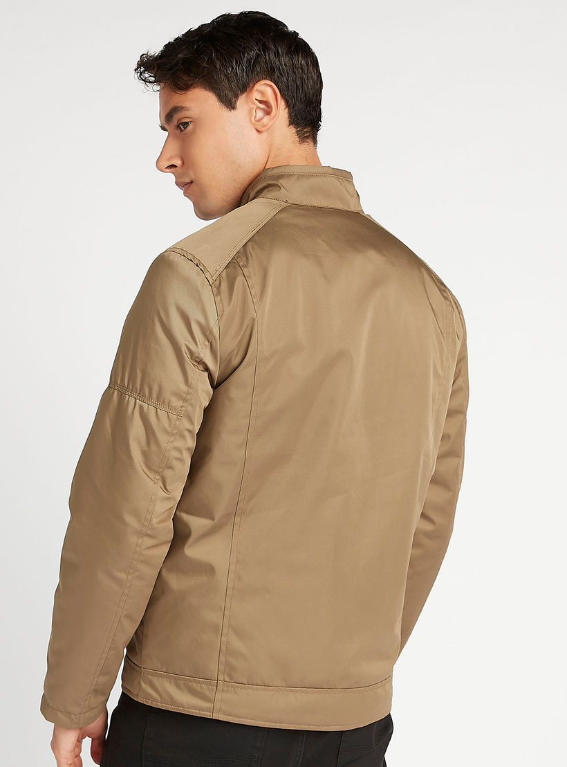 جاكيت بومبر طويل سادة بسحّاب وجيوب-men-clothing-jacketsandblazers-jackets-image-6