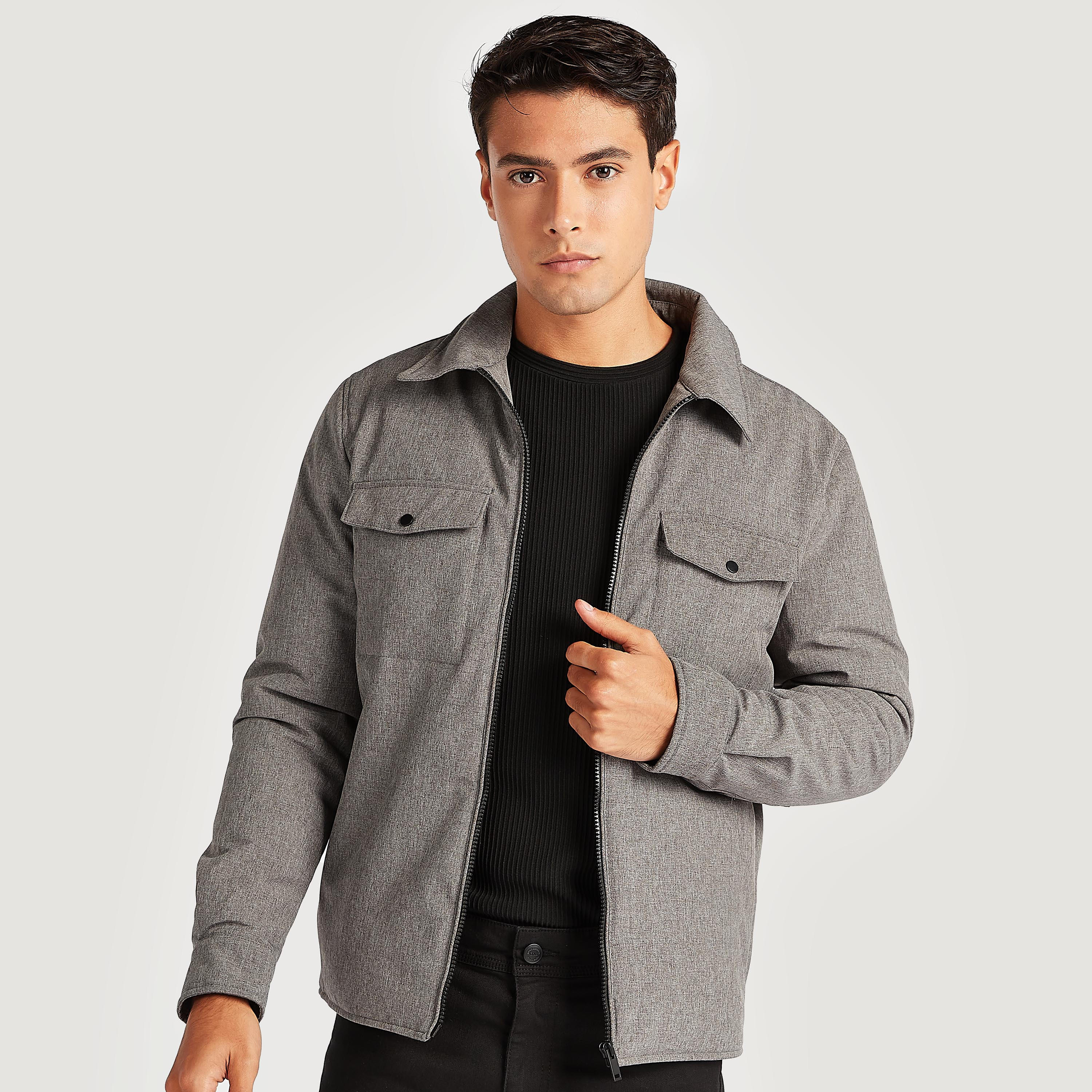 جاكيت خفيف مبطن وجيوب بطيّة من هارينجتون-men-clothing-jacketsandblazers-jackets-image-10