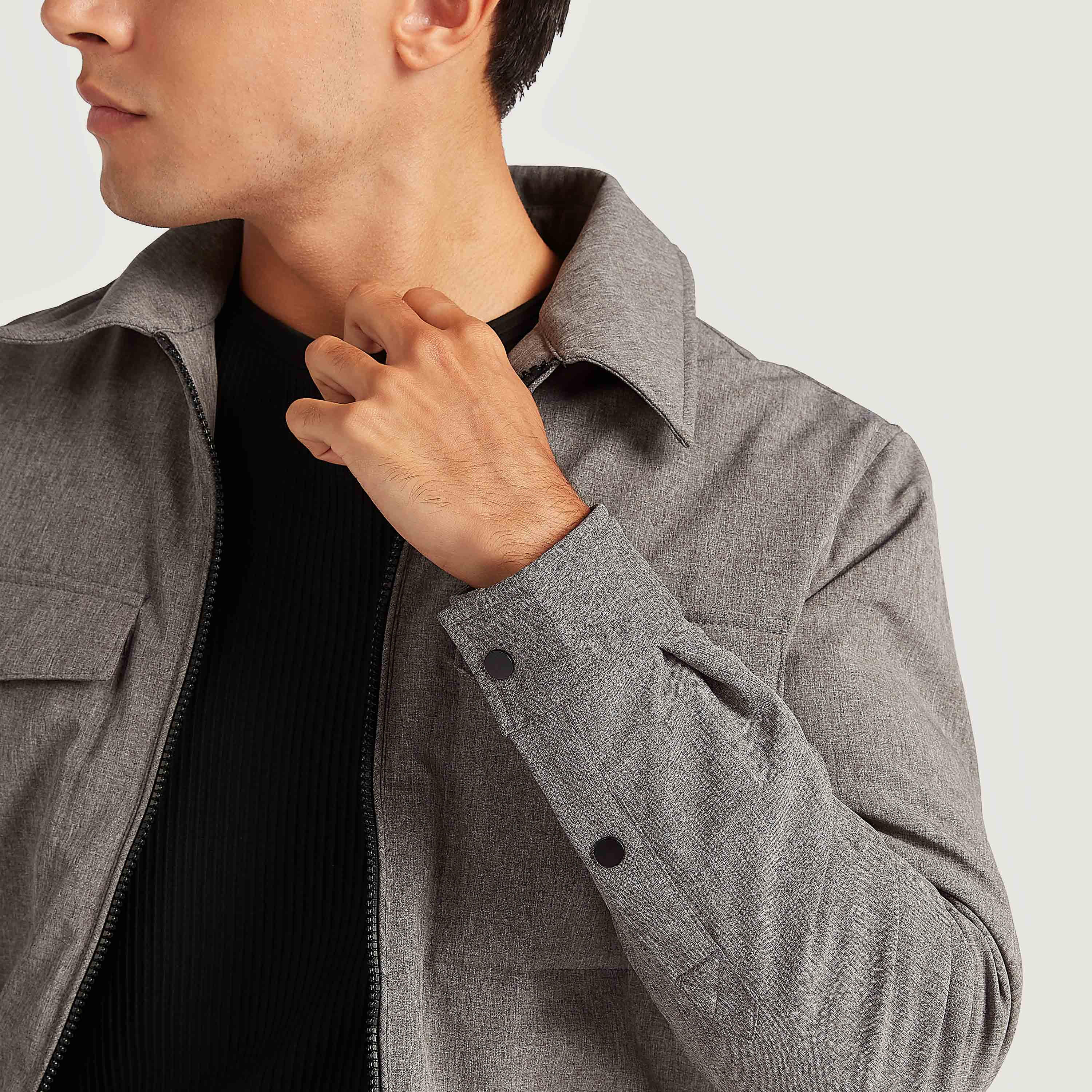 جاكيت خفيف مبطن وجيوب بطيّة من هارينجتون-men-clothing-jacketsandblazers-jackets-image-6
