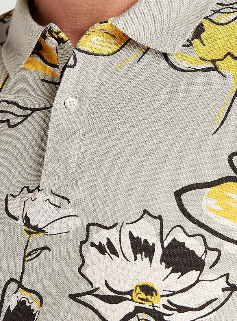 تيشيرت بولو بأكمام قصيرة و طبعات أزهار-men-clothing-tshirtsandpolos-polos-image-2