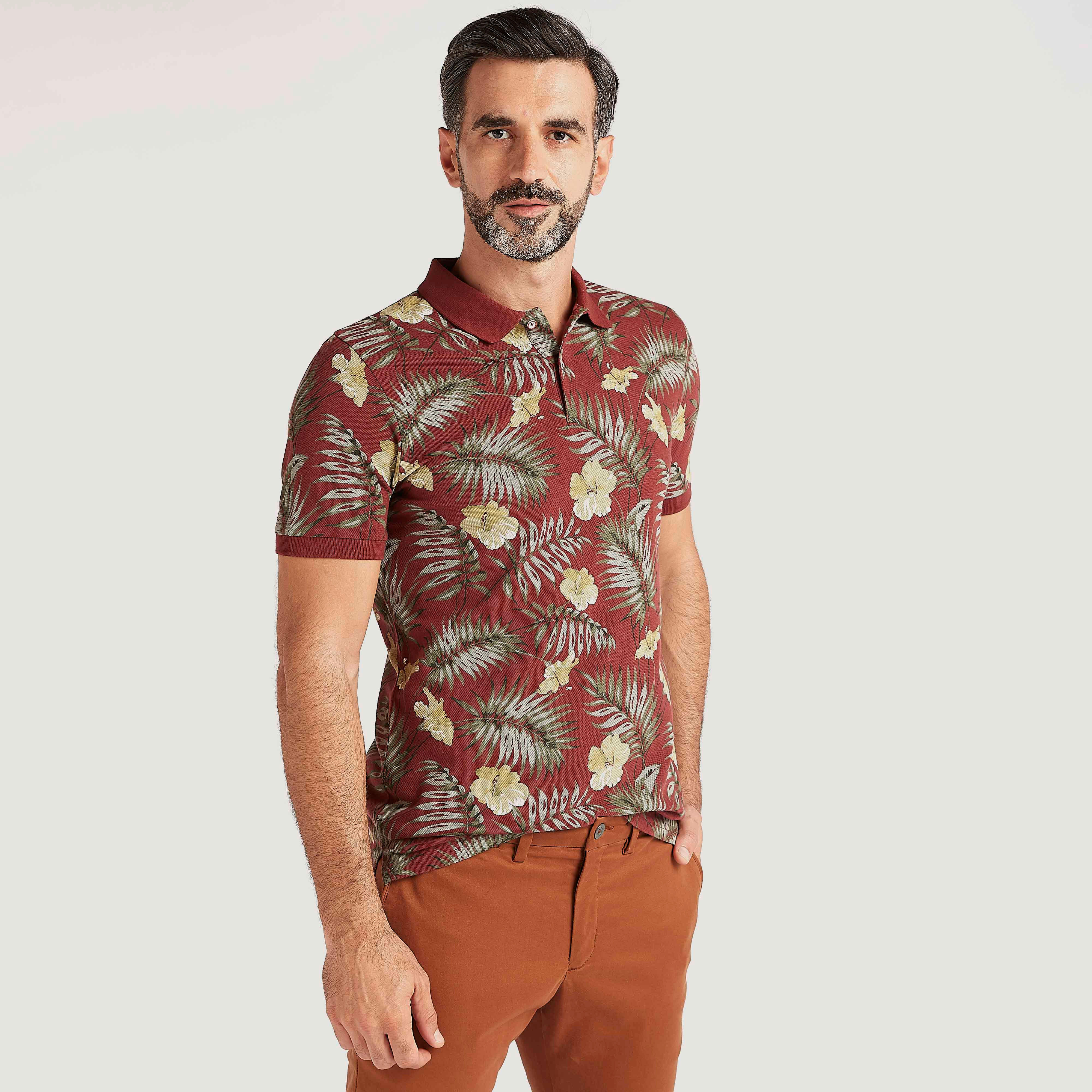 تيشيرت بولو بأكمام قصيرة وطبعات-men-clothing-tshirtsandpolos-polos-image-1