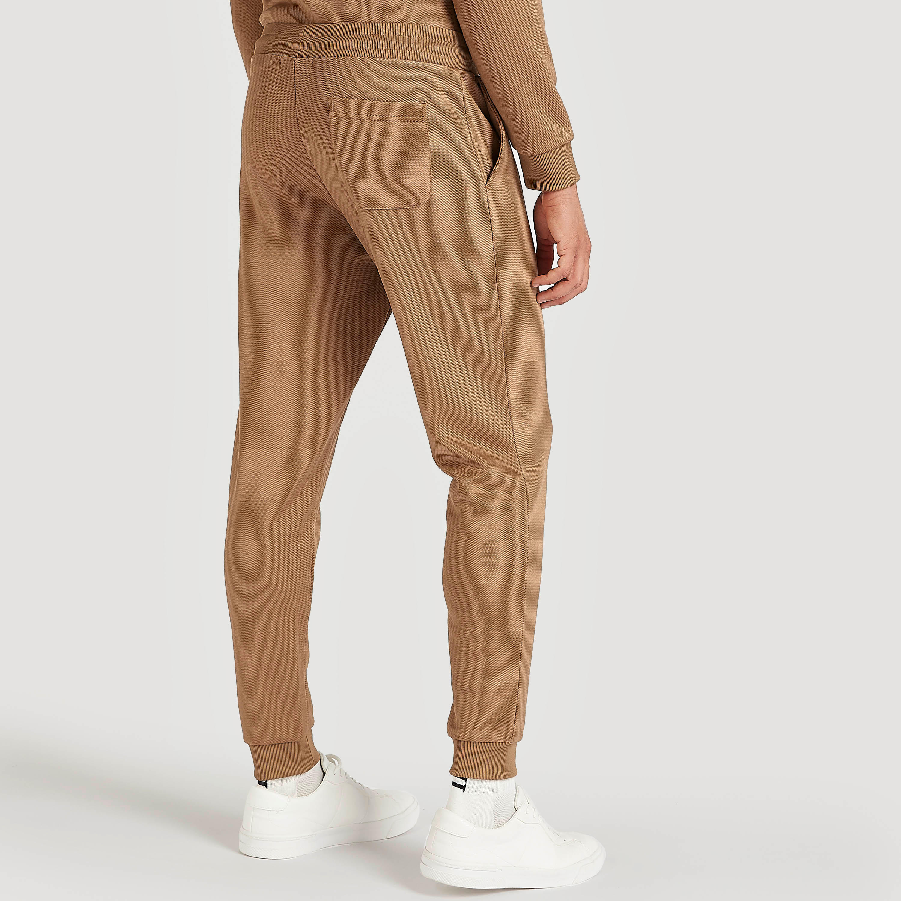 Textured Mid-Rise Joggers with Drawstring Closure-men-clothing-bottoms-joggers-image-4