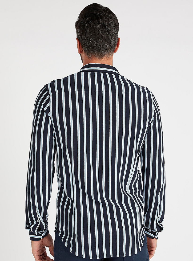 Striped Shirt with Long Sleeves-men-clothing-shirts-image-4