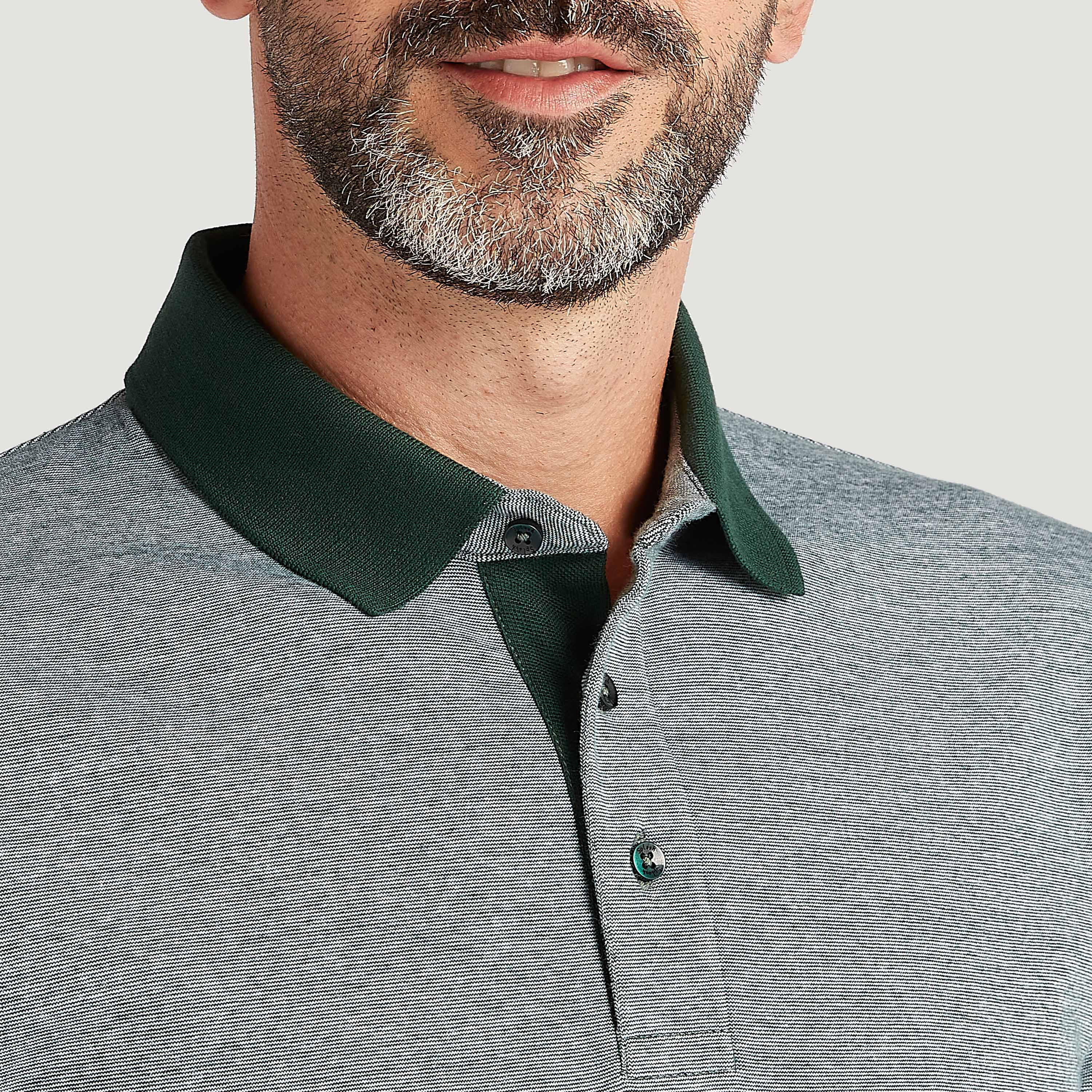 تيشيرت بولو بارز الملمس بأكمام قصيرة-men-clothing-tshirtsandpolos-polos-image-5