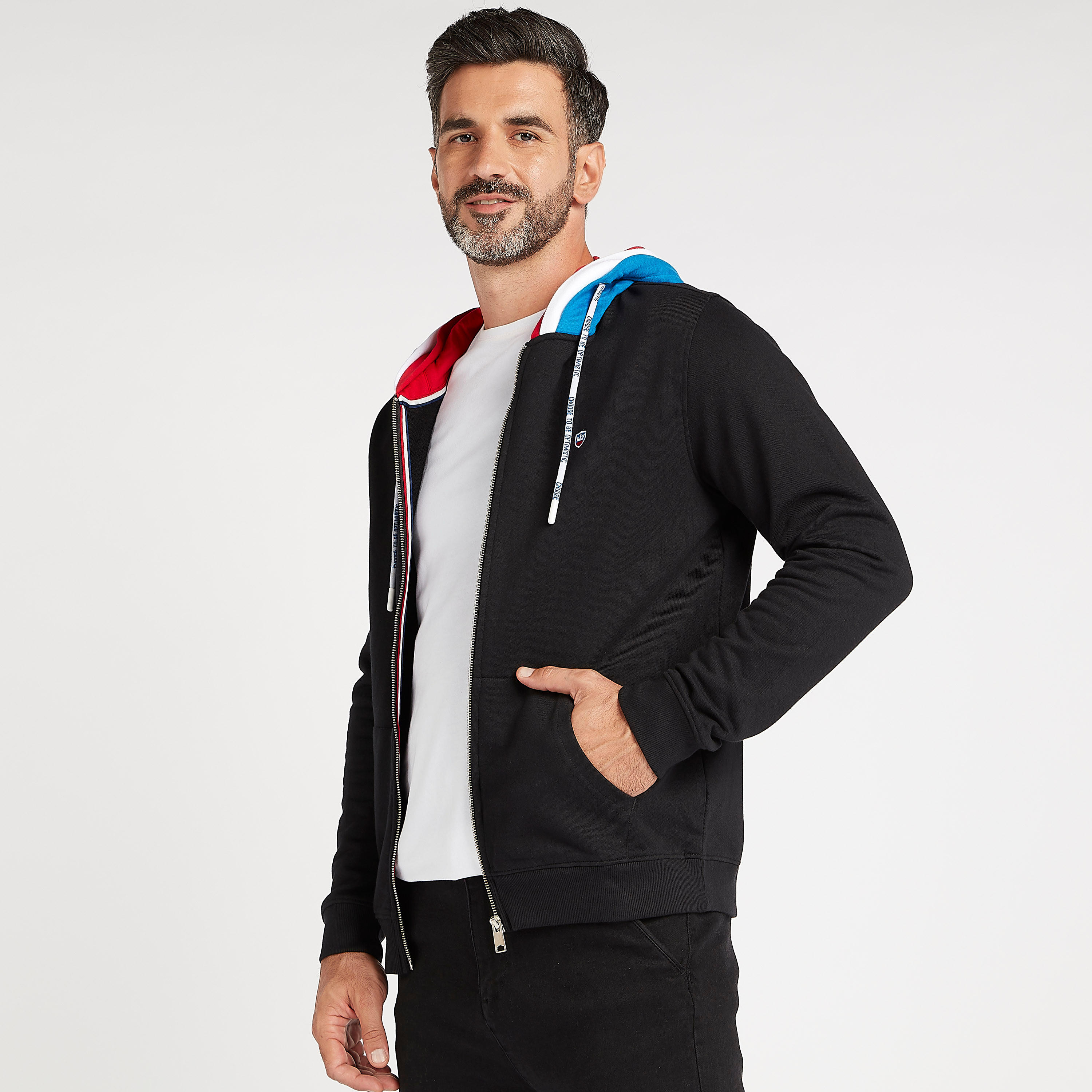 هودي سادة بسحّاب وأكمام طويلة وجيوب-men-winterwear-hoodiesandsweatshirts-image-6