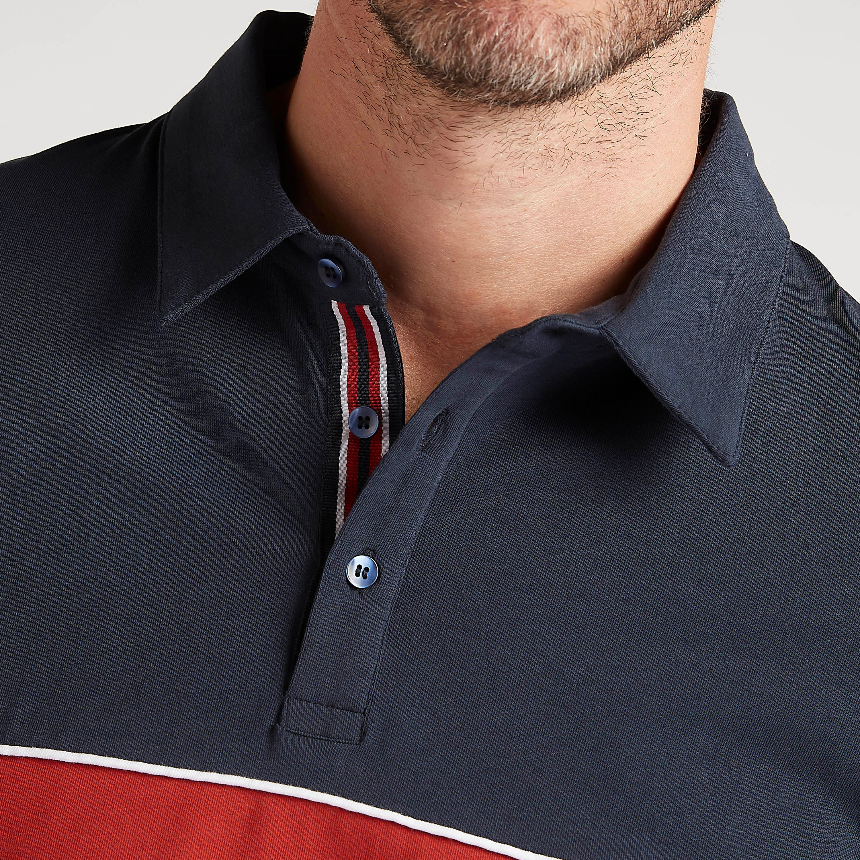 Cut and Sew Polo T-shirt with Short Sleeves-men-clothing-tshirtsandpolos-polos-image-5
