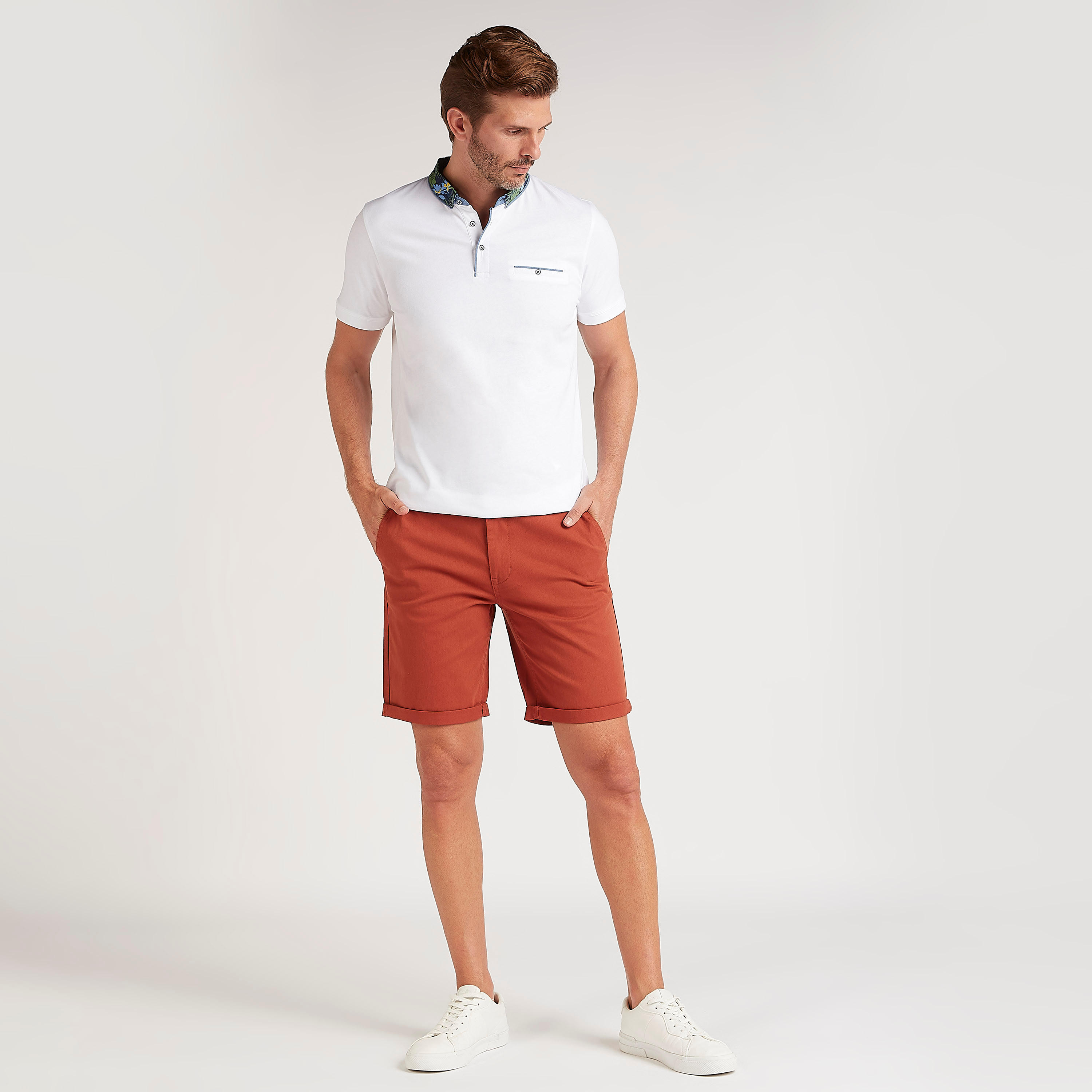 تيشيرت بولو بجيب على صدر وطبعات-men-clothing-tshirtsandpolos-polos-image-3