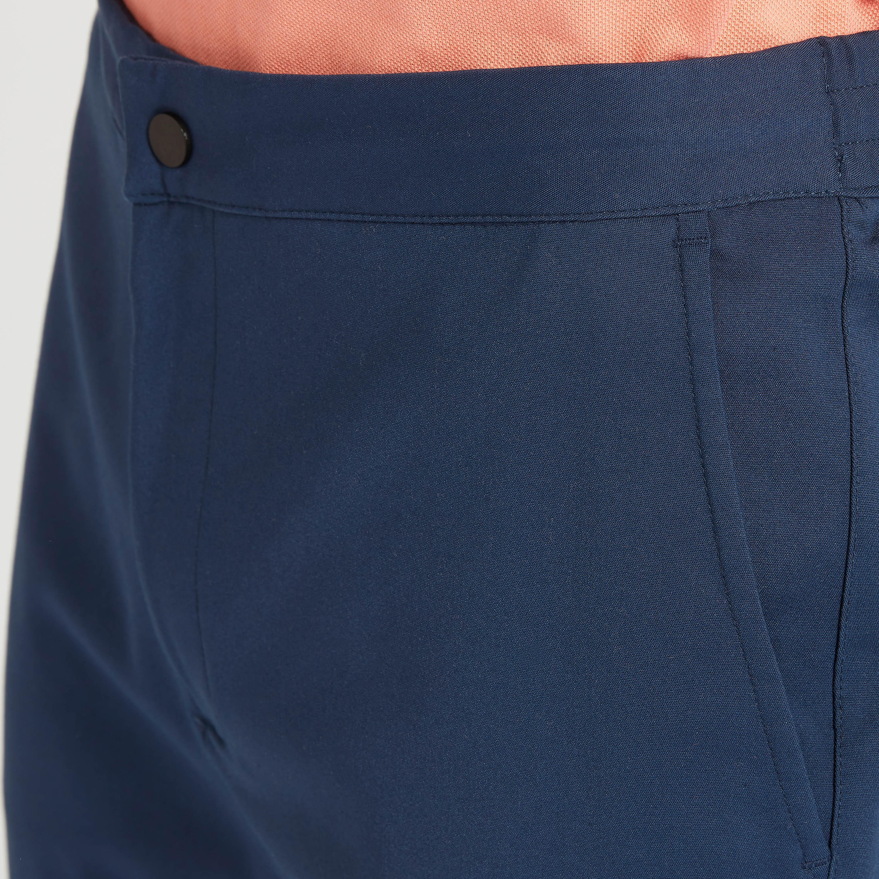 Solid Mid-Rise Trousers with Button Closure and Pockets-men-clothing-bottoms-trousersandchinos-trousers-image-3