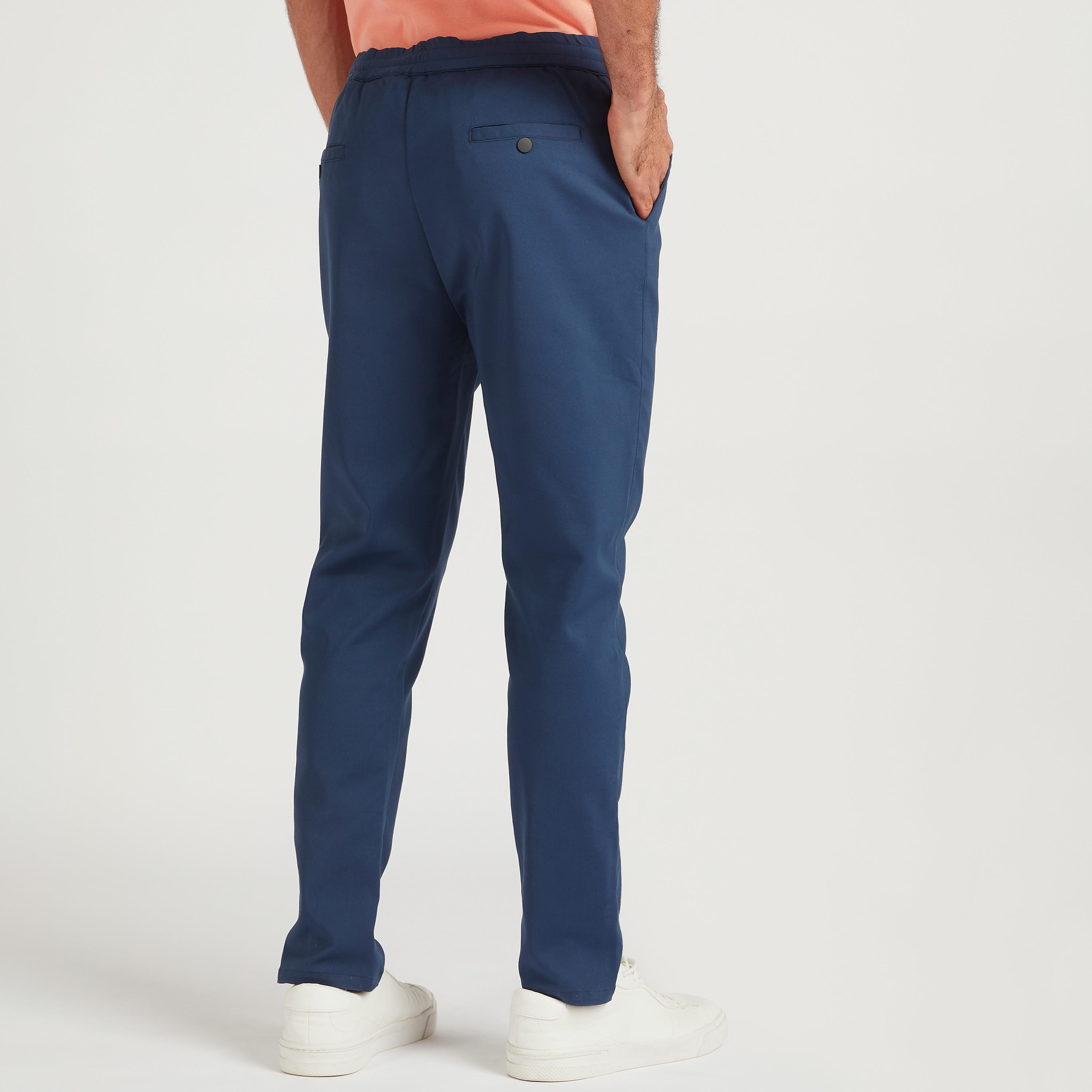 Solid Mid-Rise Trousers with Button Closure and Pockets-men-clothing-bottoms-trousersandchinos-trousers-image-4
