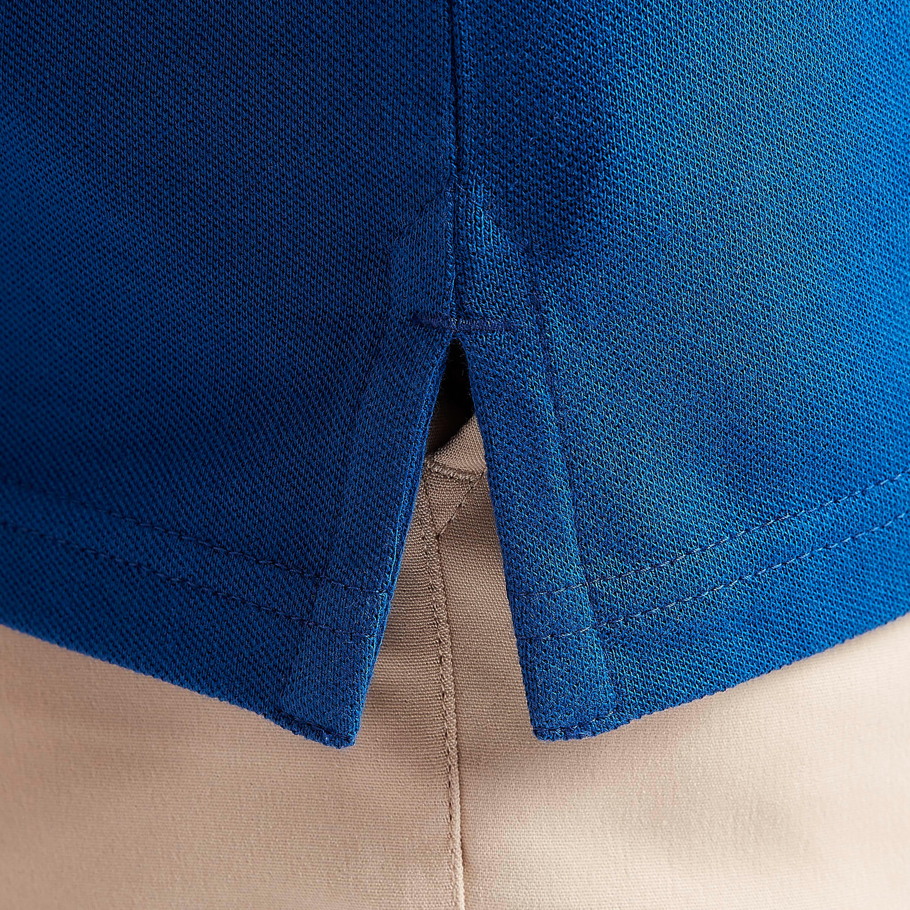 Solid Polo T-shirt with Tape Detailed Short Sleeves-men-clothing-tshirtsandpolos-polos-image-6