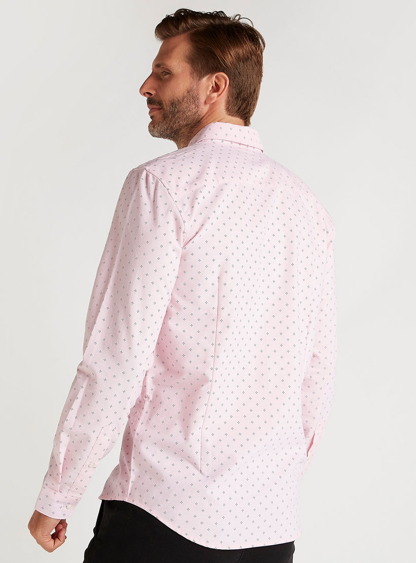 All-Over Print Shirt with Long Sleeves-men-clothing-shirts-image-4