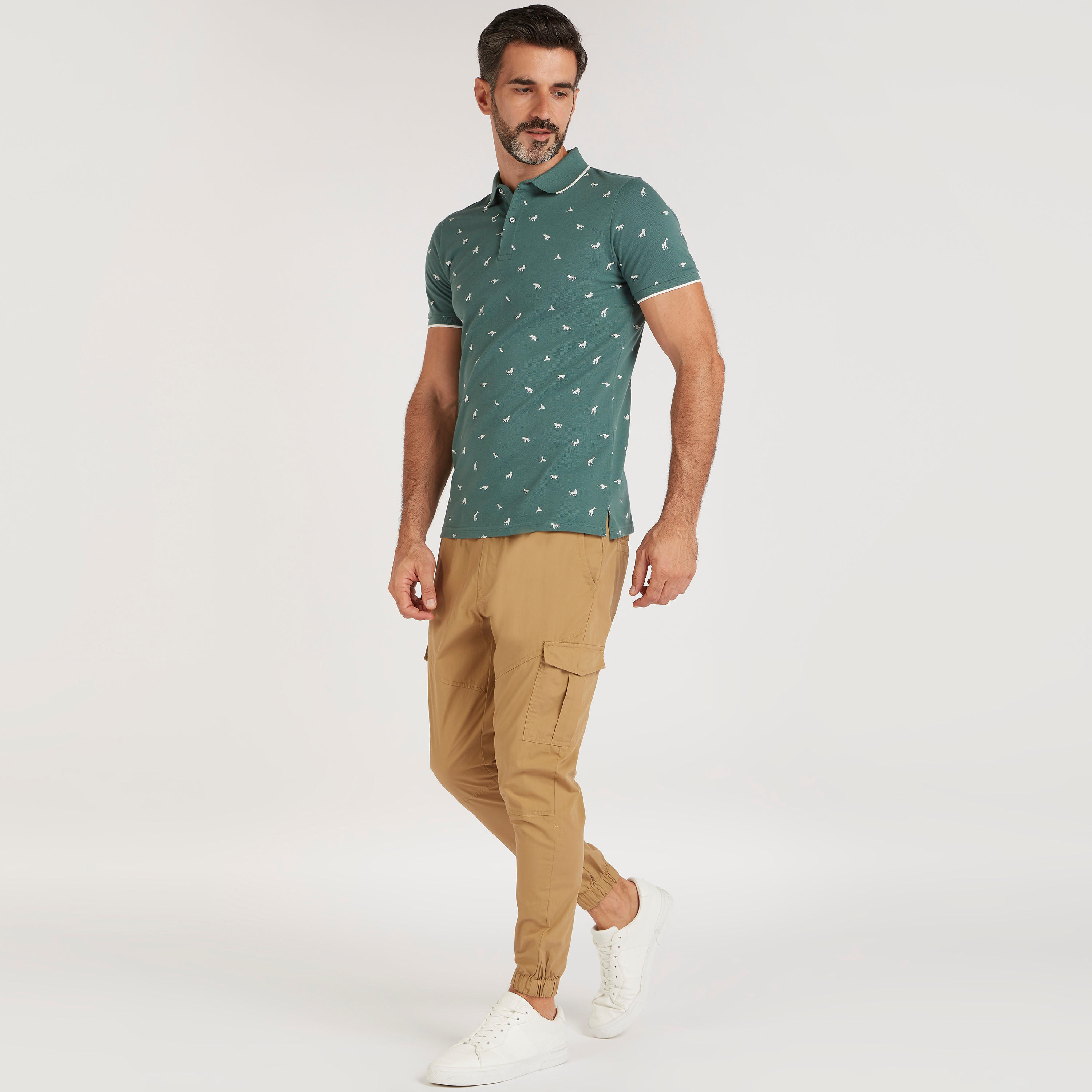 تيشيرت بولو بطبعات وأكمام قصيرة-men-clothing-tshirtsandpolos-polos-image-2