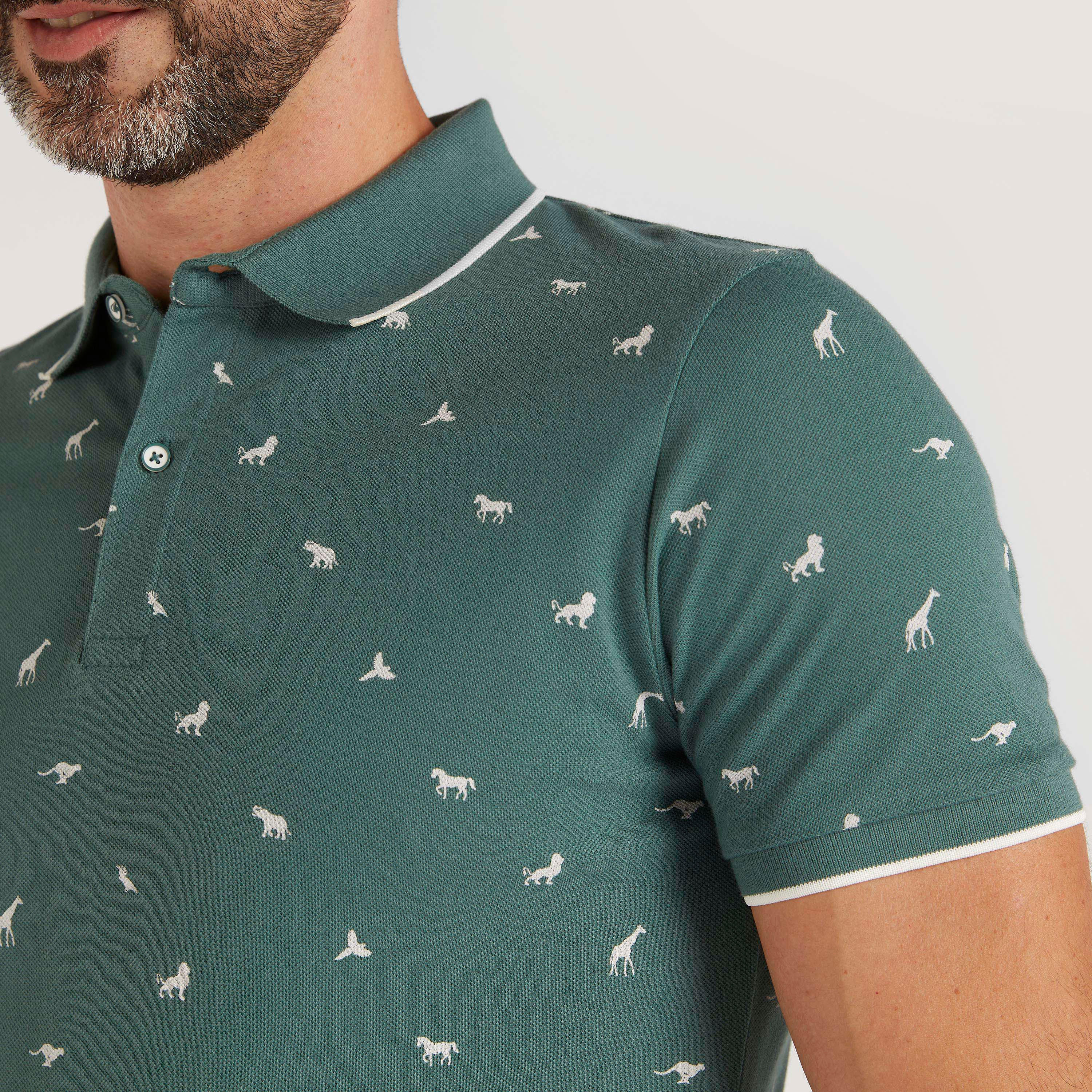 تيشيرت بولو بطبعات وأكمام قصيرة-men-clothing-tshirtsandpolos-polos-image-3