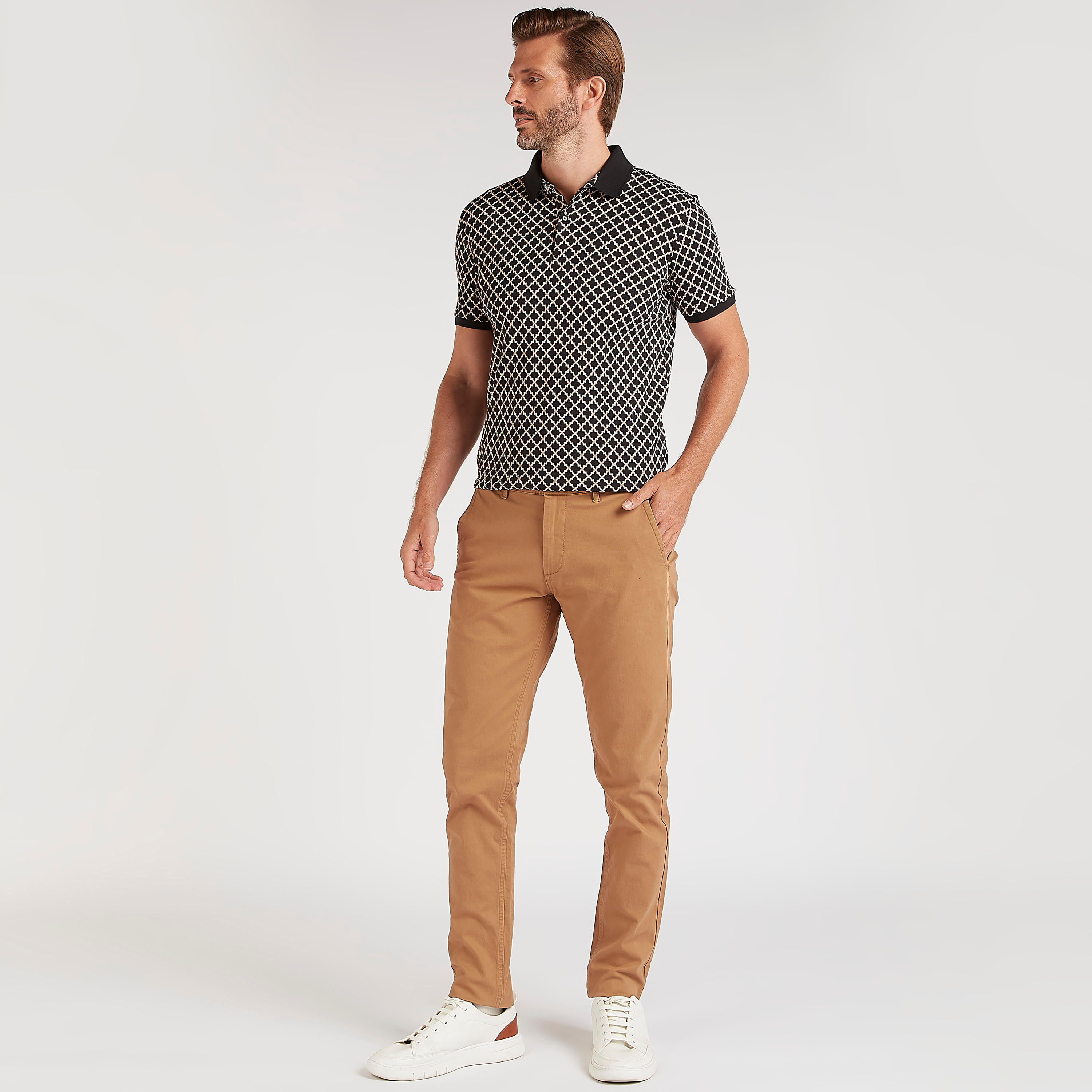 تيشيرت بولو بأكمام قصيرة و طبعات هندسيّة-men-clothing-tshirtsandpolos-polos-image-2