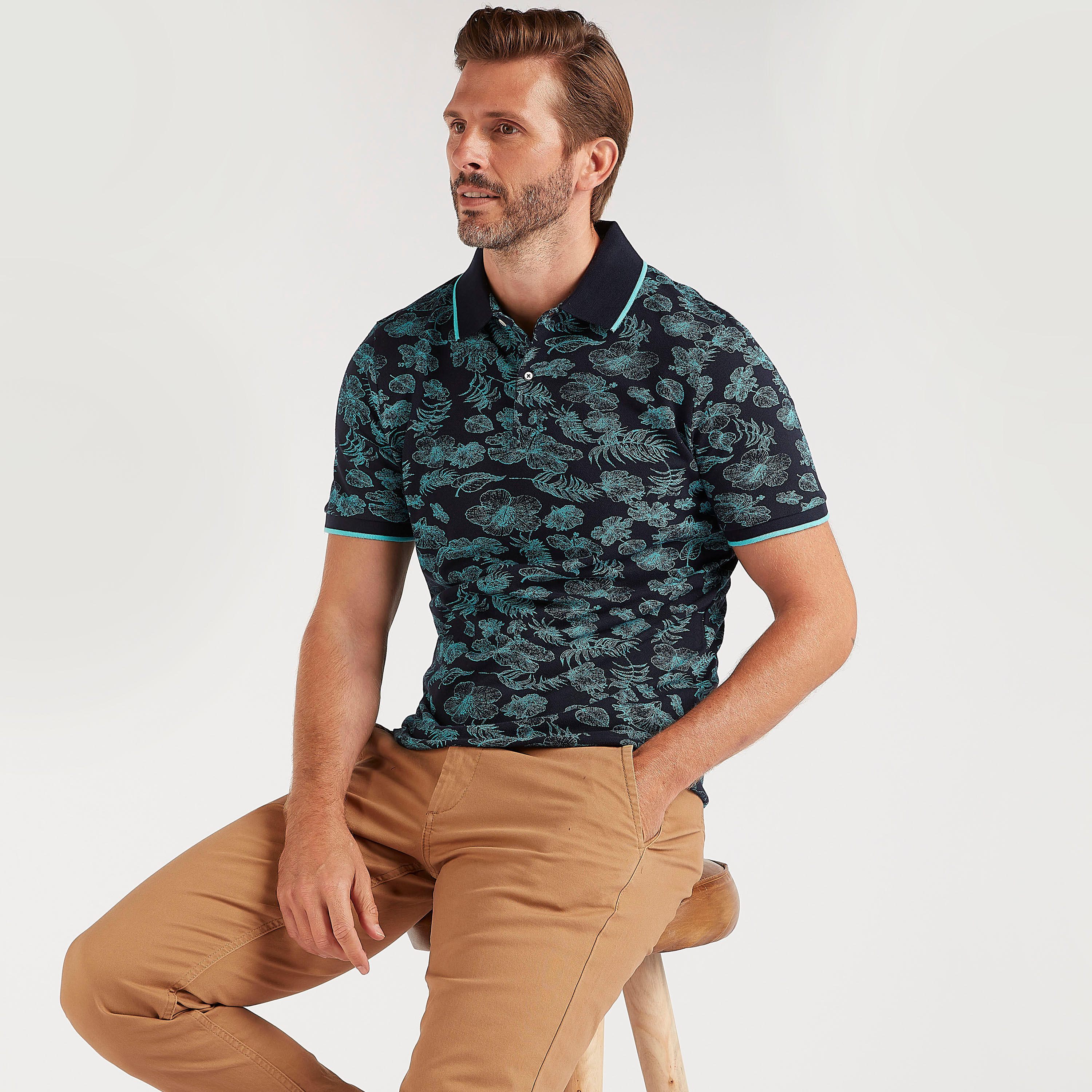 تيشيرت بولو بأكمام قصيرة وطبعات-men-clothing-tshirtsandpolos-polos-image-1