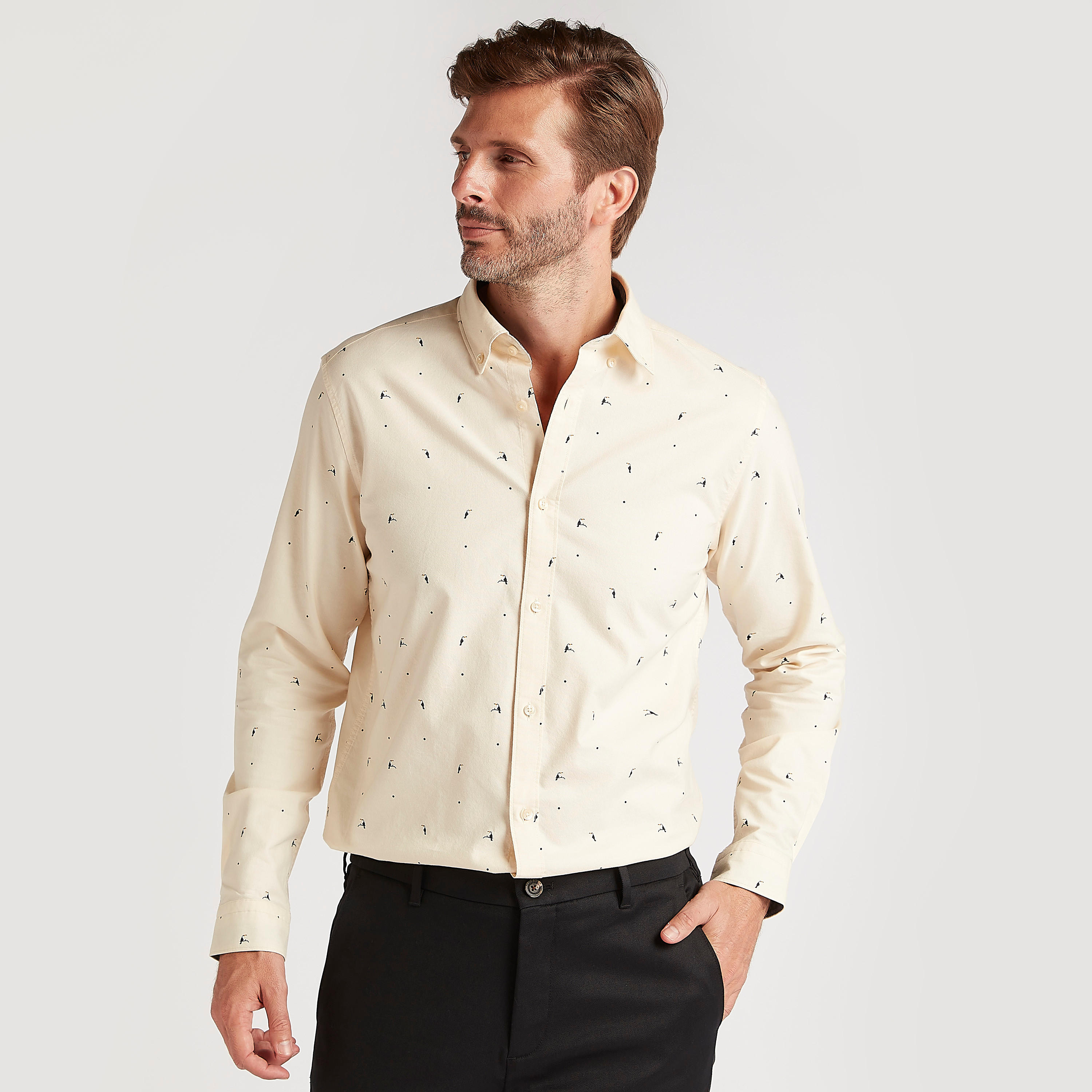 Printed Shirt with Long Sleeves-men-clothing-shirts-image-1