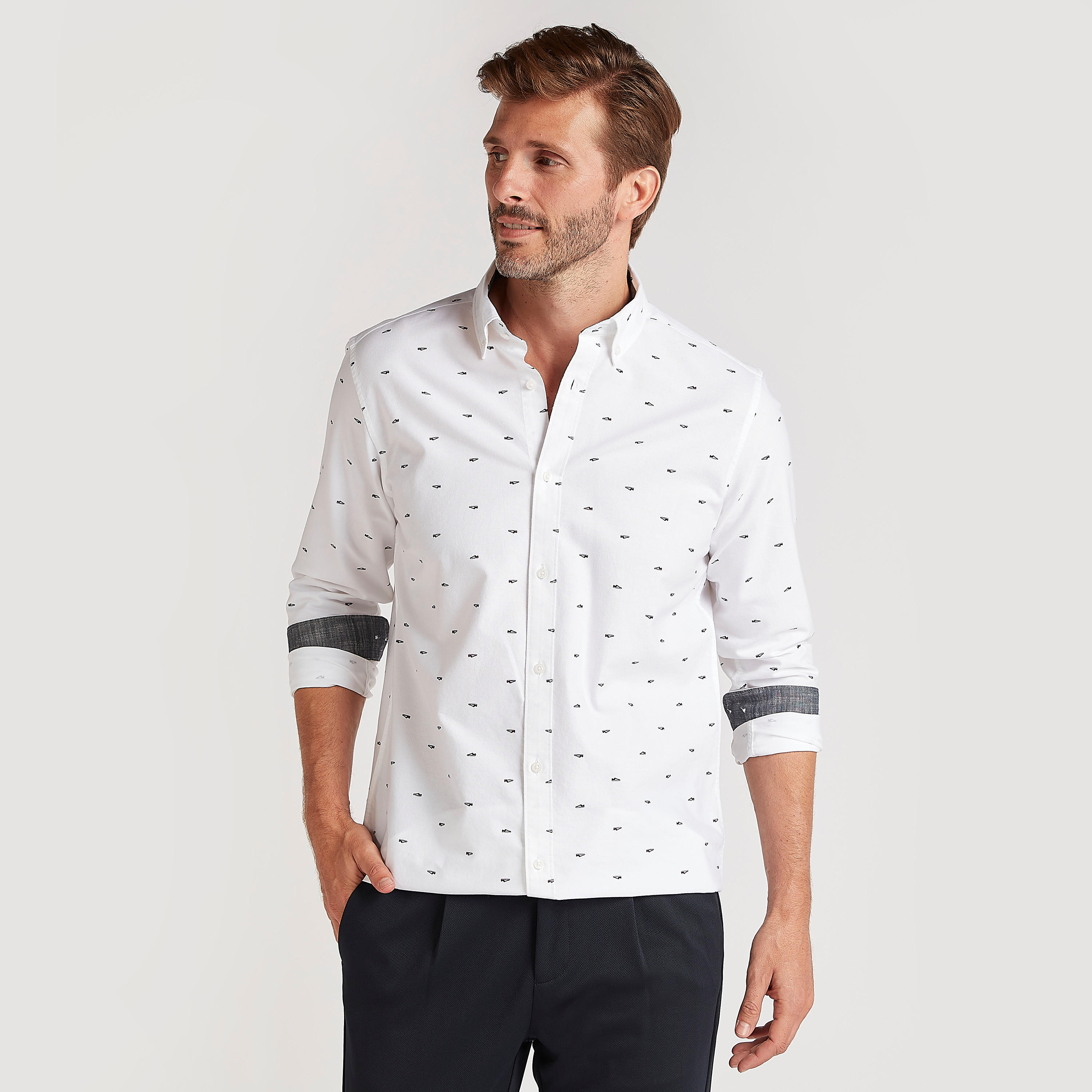 قميص بأكمام طويلة وطبعات من بوسيني-men-clothing-shirts-image-4