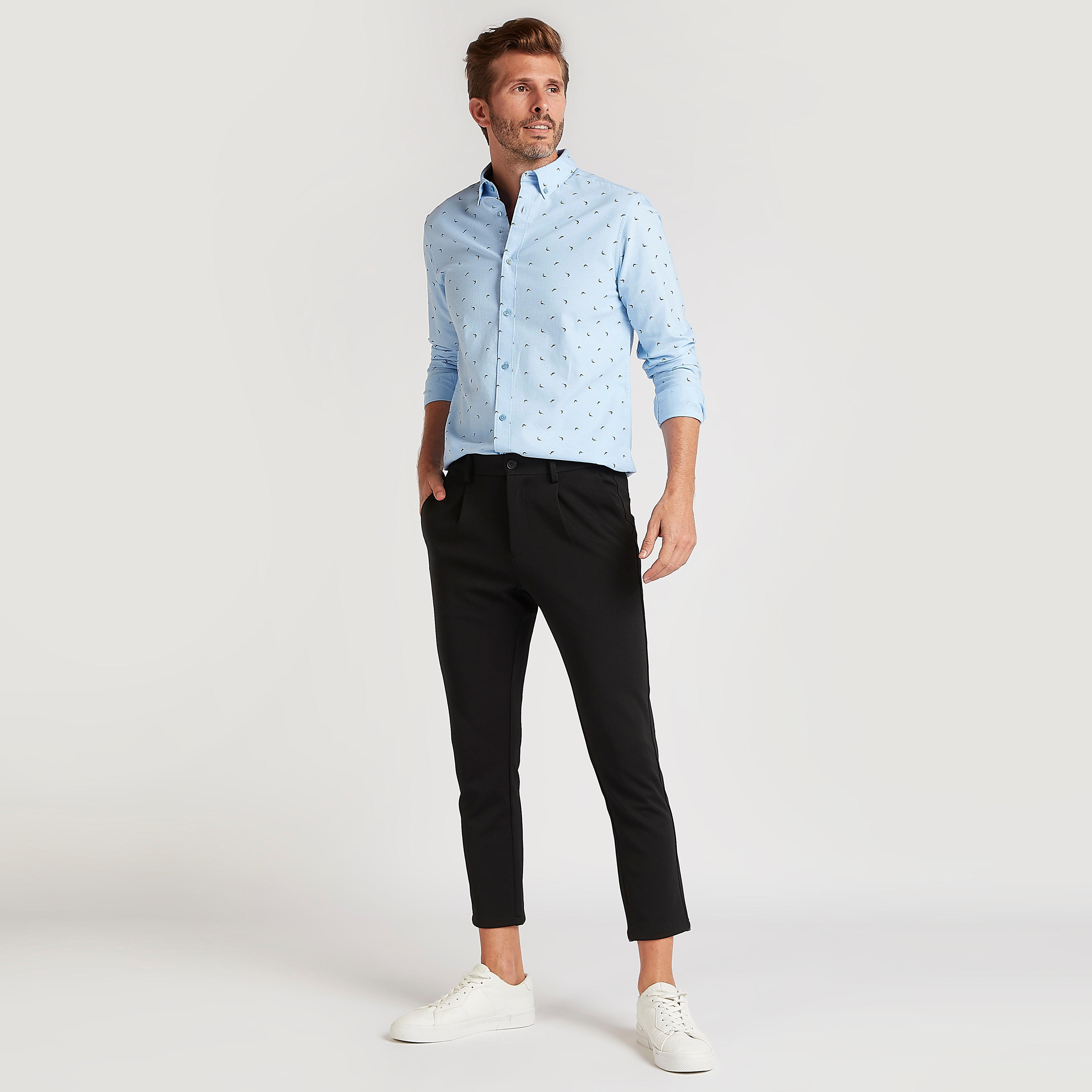 قميص بأكمام طويلة وطبعات من بوسيني-men-clothing-shirts-image-3